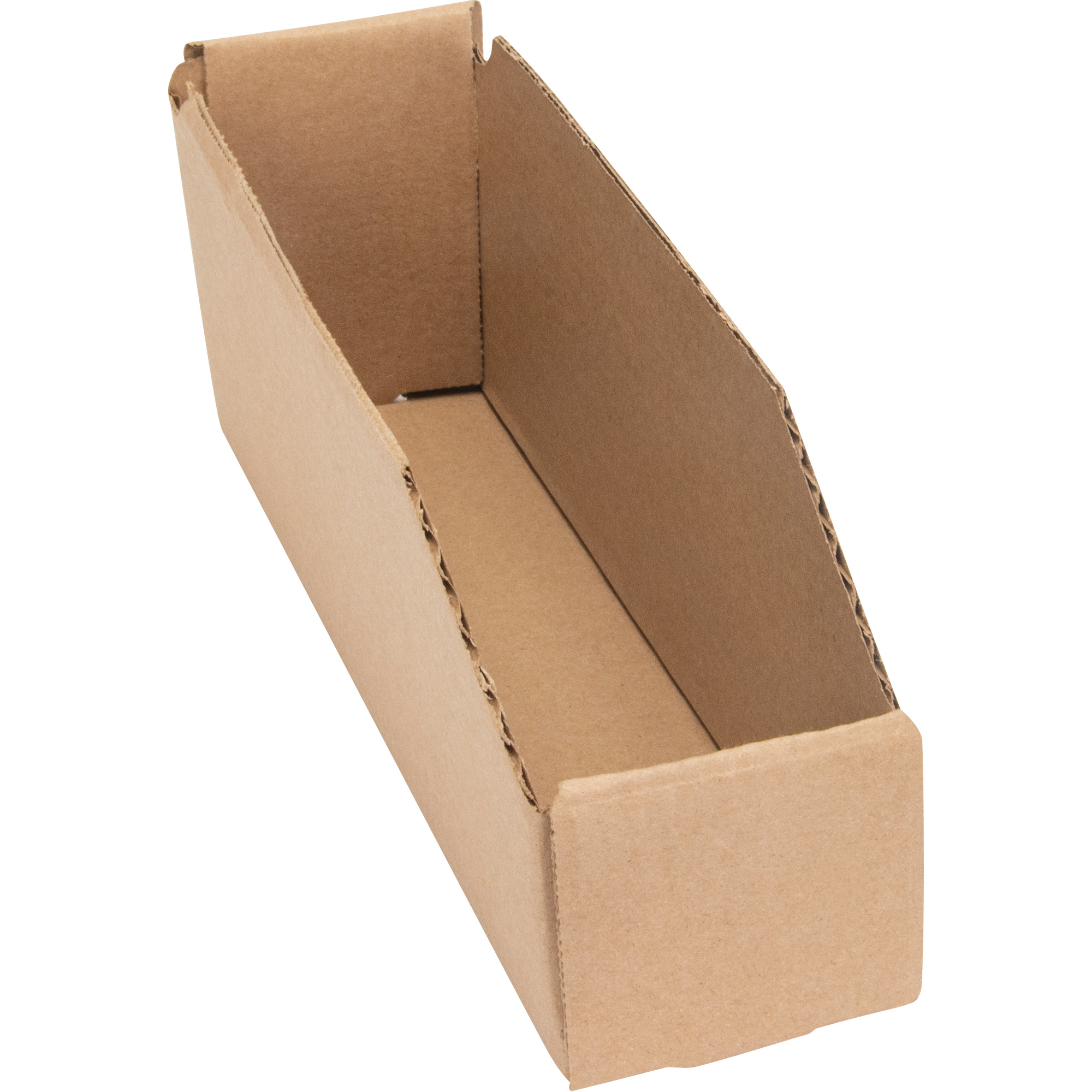 Boîtes profondes en carton ondulé, 2-7/8" la x 11-1/4" p x 4-1/2" h, Beige