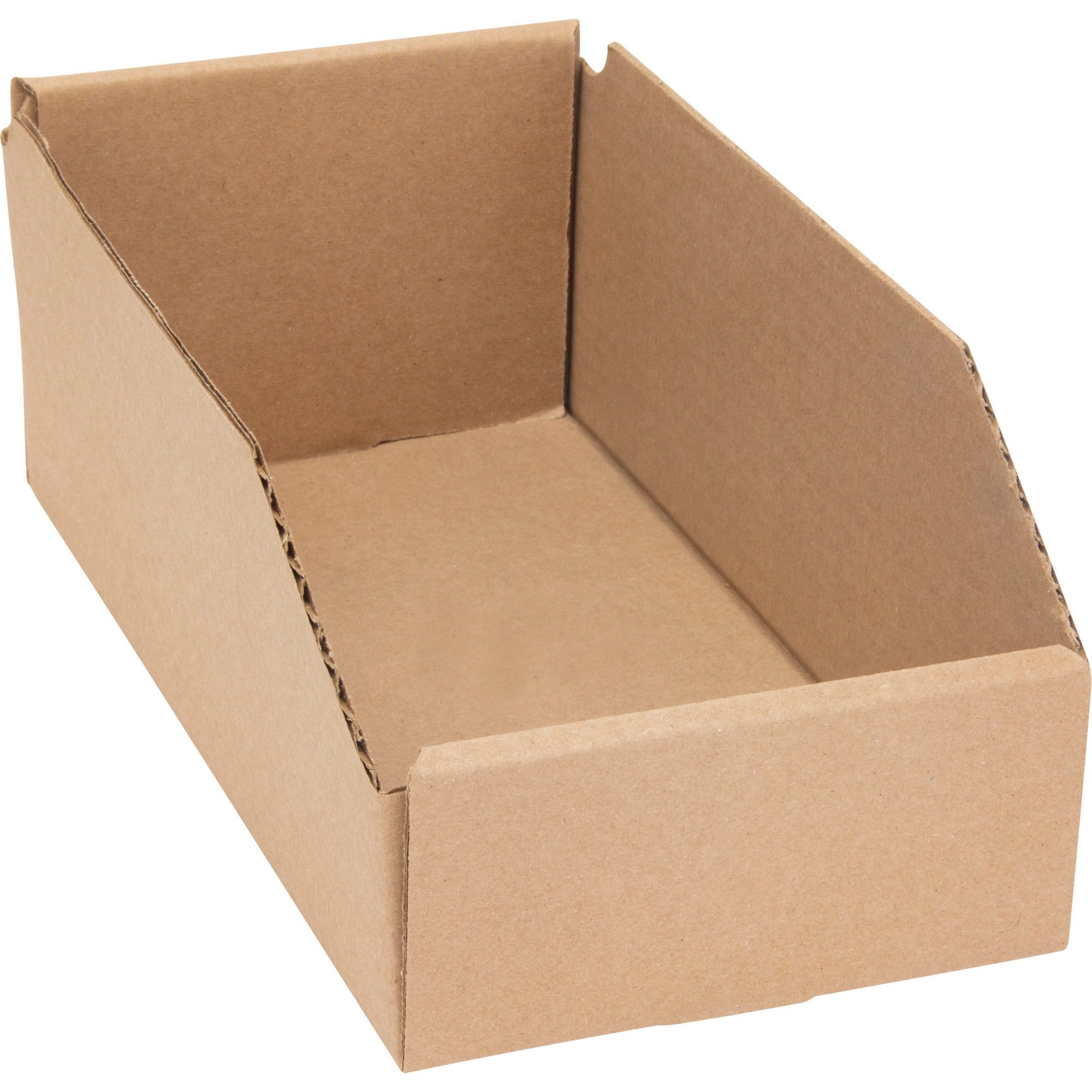 Boîtes profondes en carton ondulé, 5-3/4" la x 11-1/4" p x 4-1/2" h, Beige