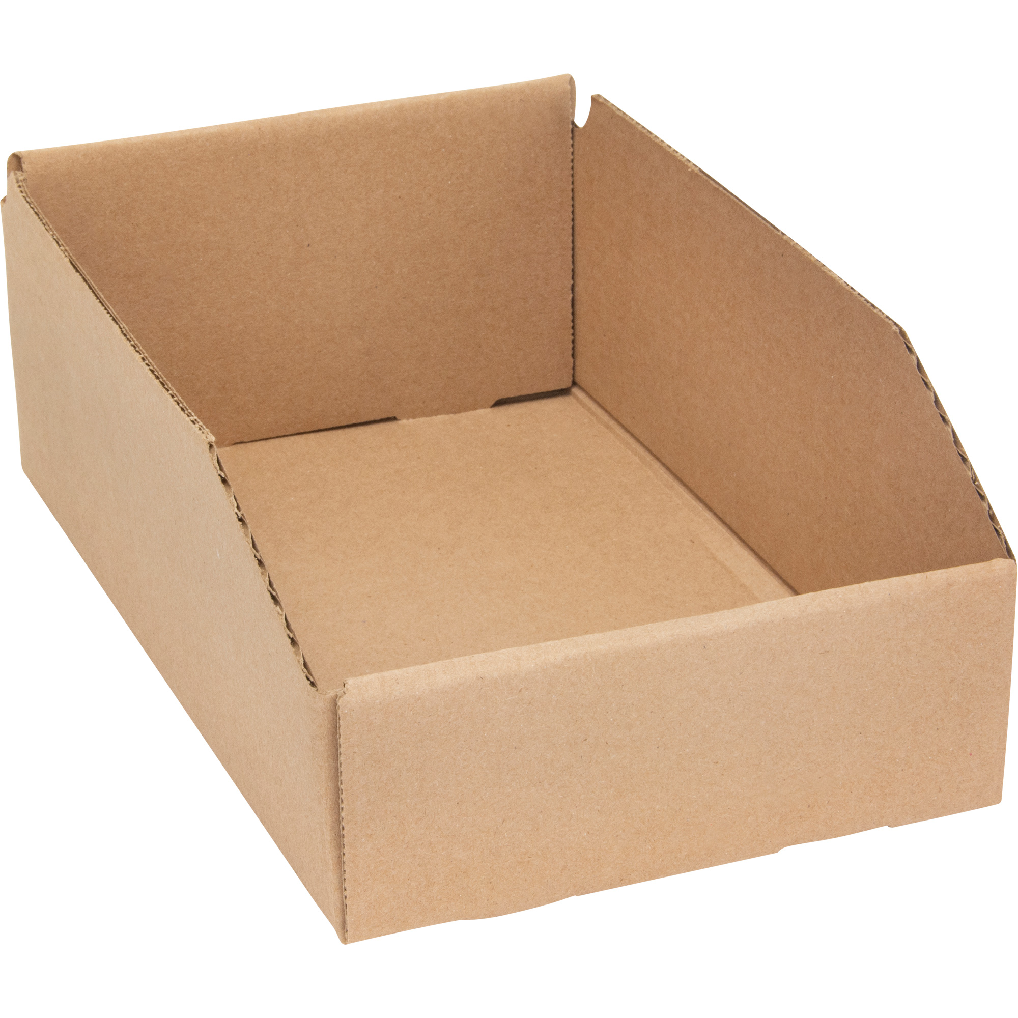 Boîtes profondes en carton ondulé, 7-5/8" la x 11-5/16" p x 4-1/2" h, Beige