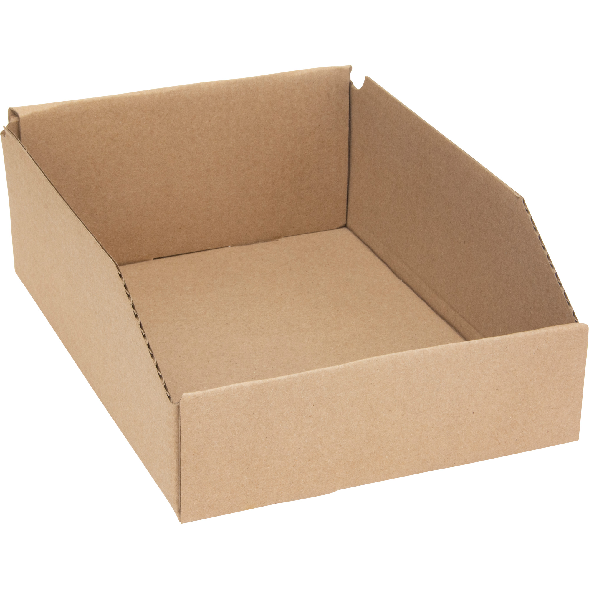 Boîtes profondes en carton ondulé, 8-3/4" la x 11-1/4" p x 4-1/2" h, Beige