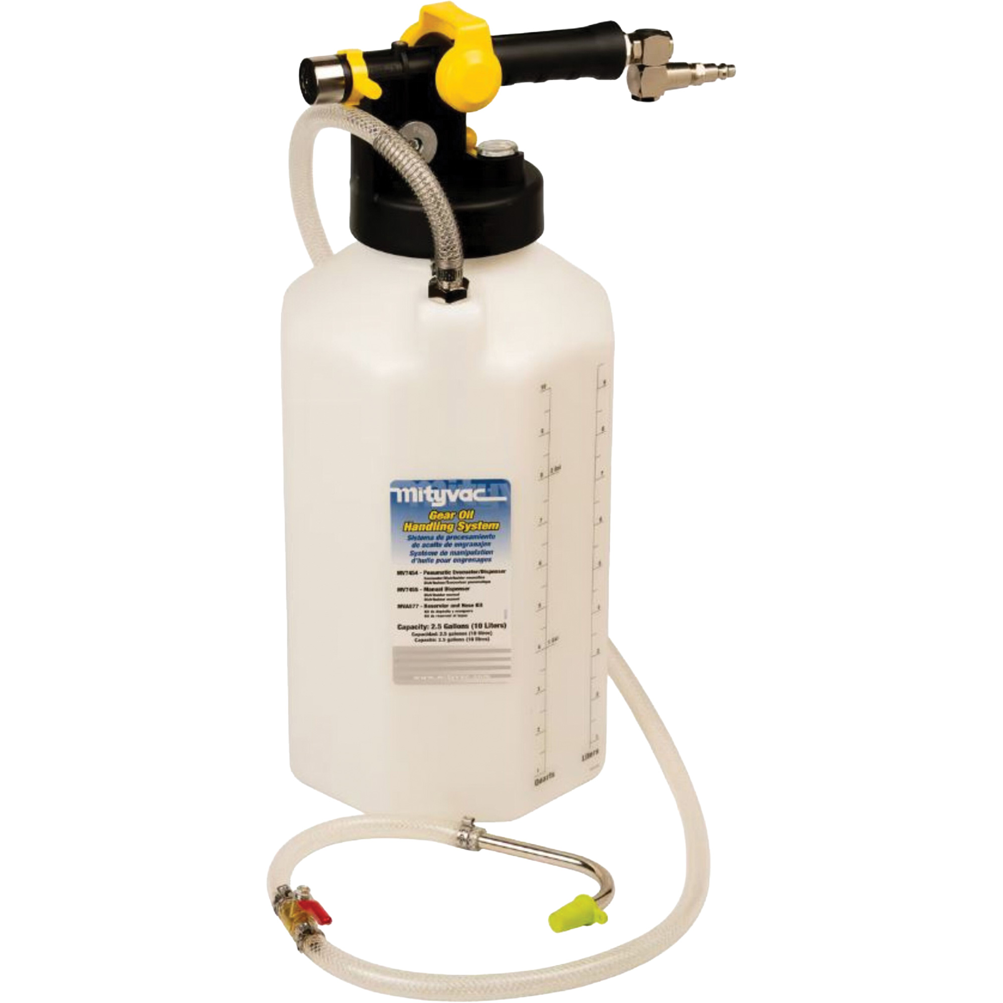 Distributeur pneumatique de lubrifiant pour engrenages