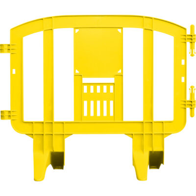 Barricade Minit, Emboîtables, 49" lo x 39" h, Jaune