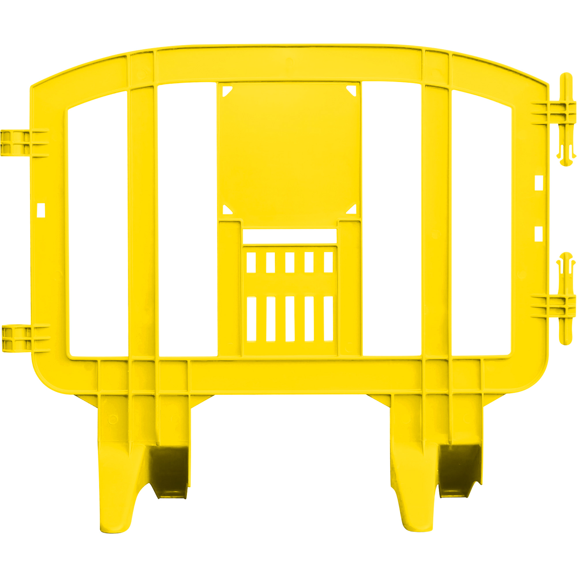 Barricade Minit, Emboîtables, 49" lo x 39" h, Jaune