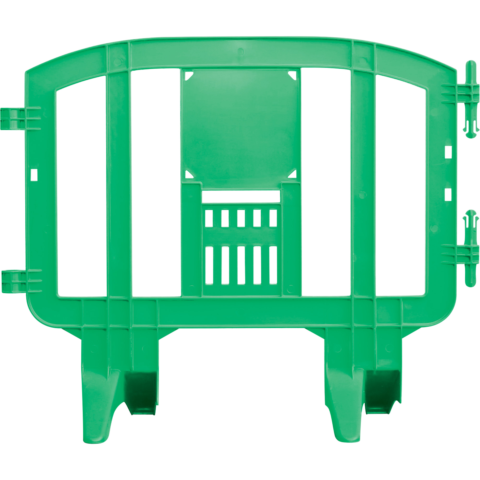 Barricade Minit, Emboîtables, 49" lo x 39" h, Vert