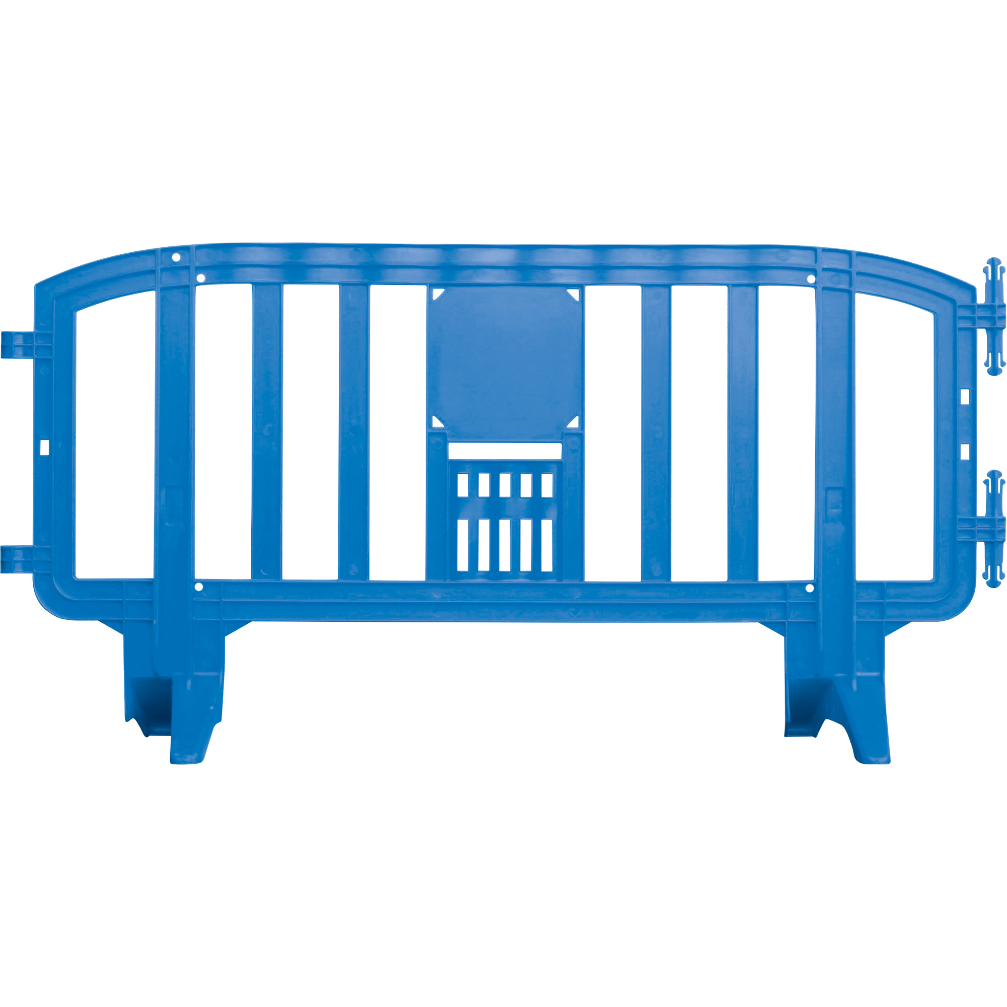 Barricade Movit, Emboîtables, 78" lo x 39" h, Bleu