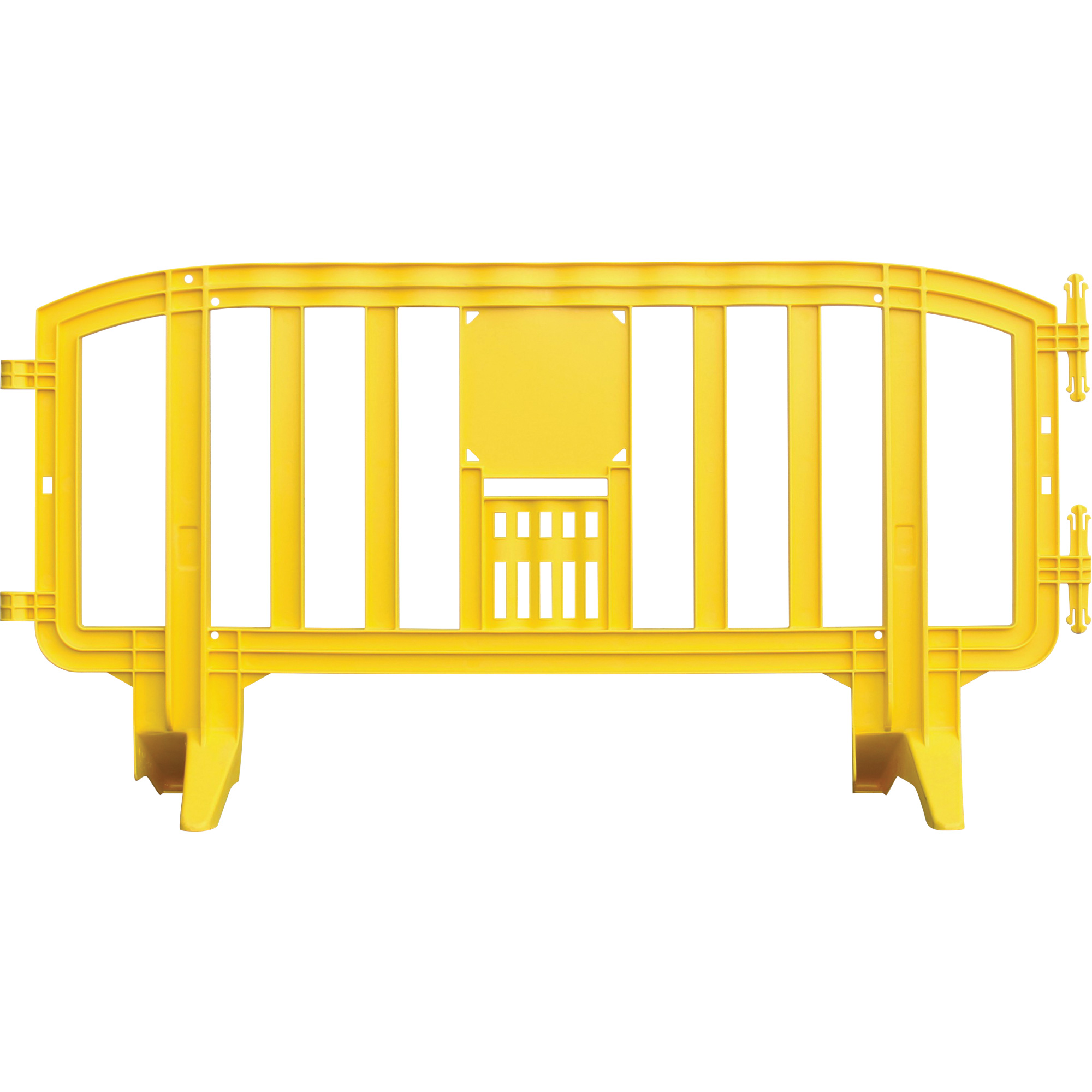 Barricade Movit, Emboîtables, 78" lo x 39" h, Jaune