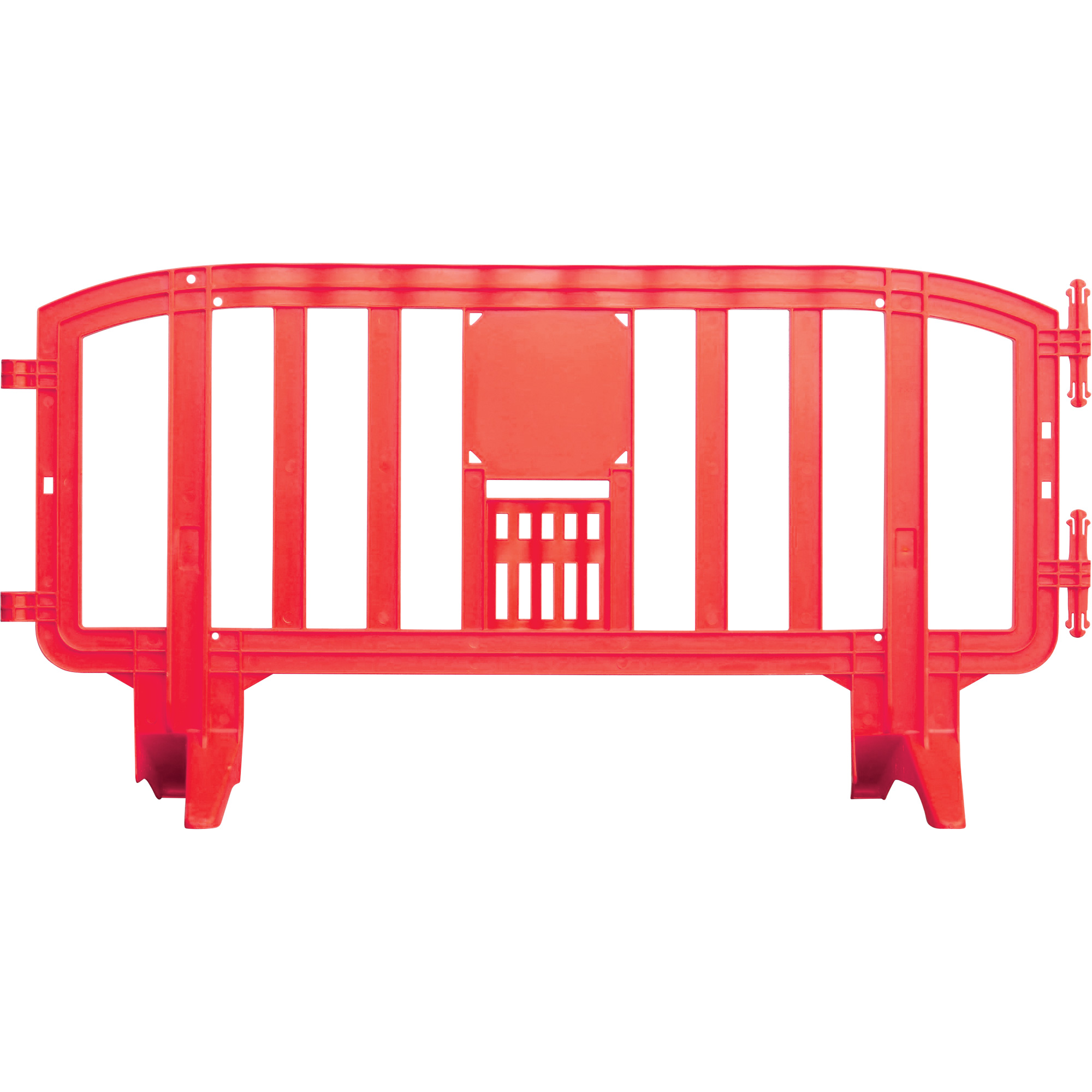 Barricade Movit, Emboîtables, 78" lo x 39" h, Rouge