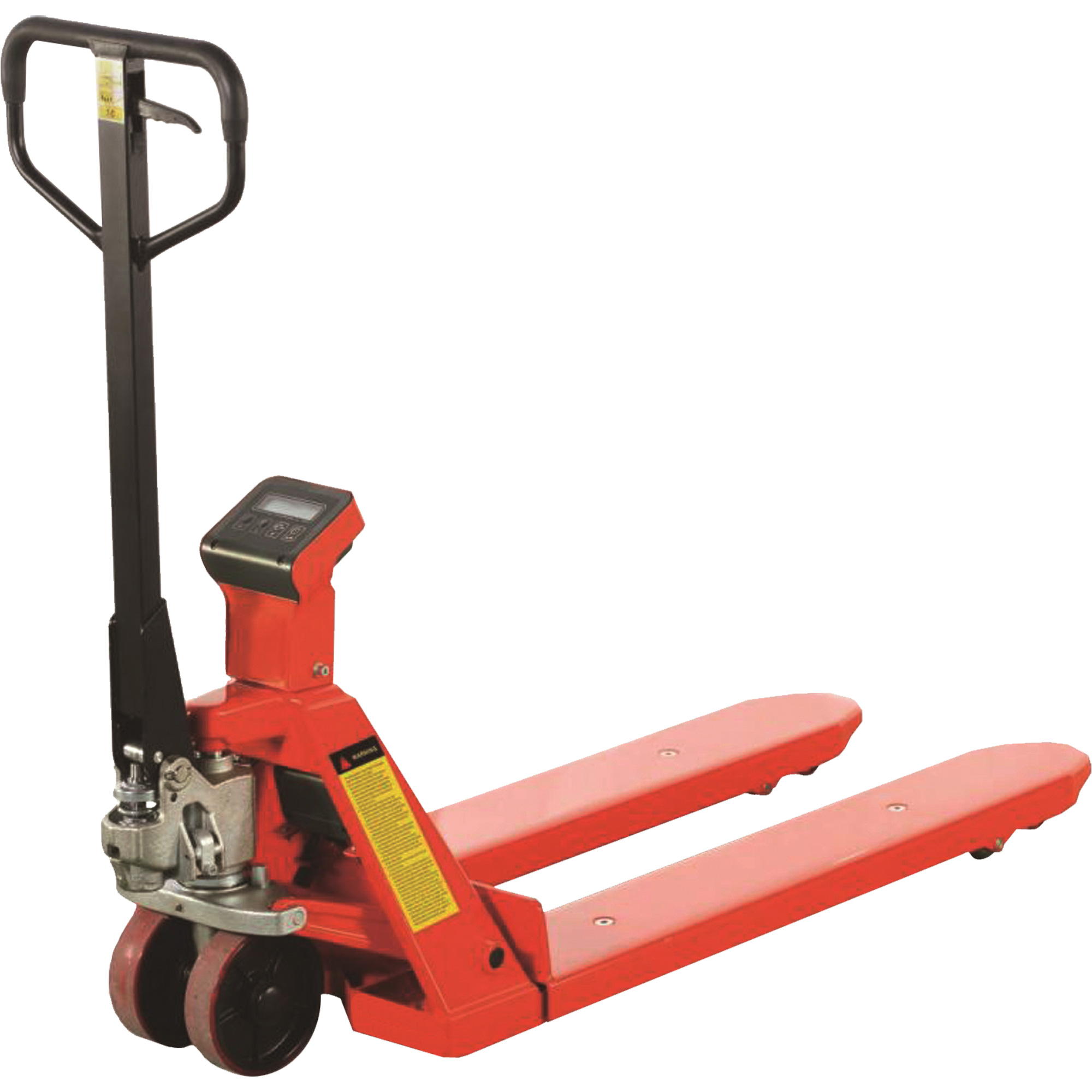 Transpalette avec balance Eco, 45" lo x 22,5" la, Capacité de 4400 lb