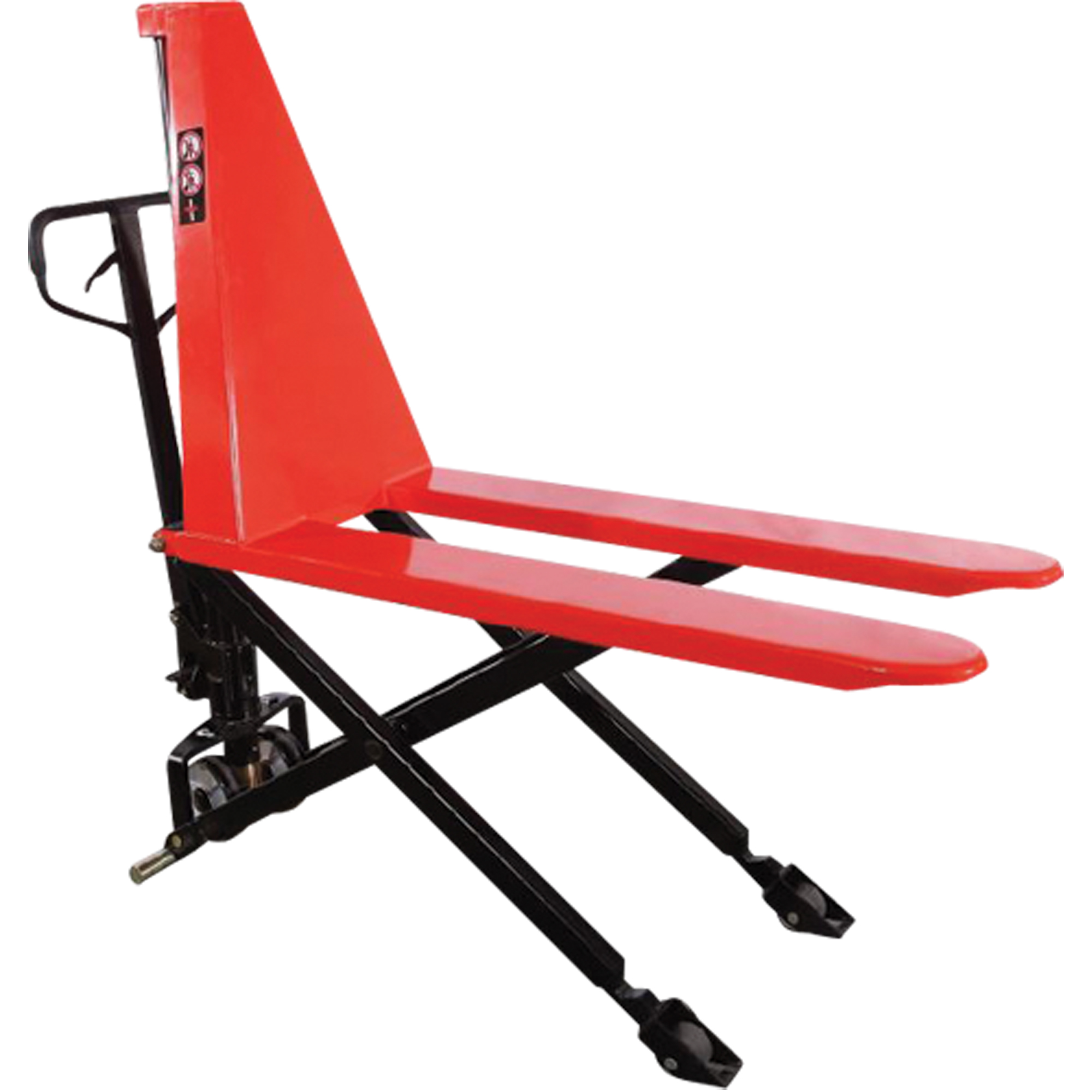 Transpalettes haute levée à ciseau EMSL22N, 46" lo x 20-1/2" la, Acier, Capacité de 2200 lb