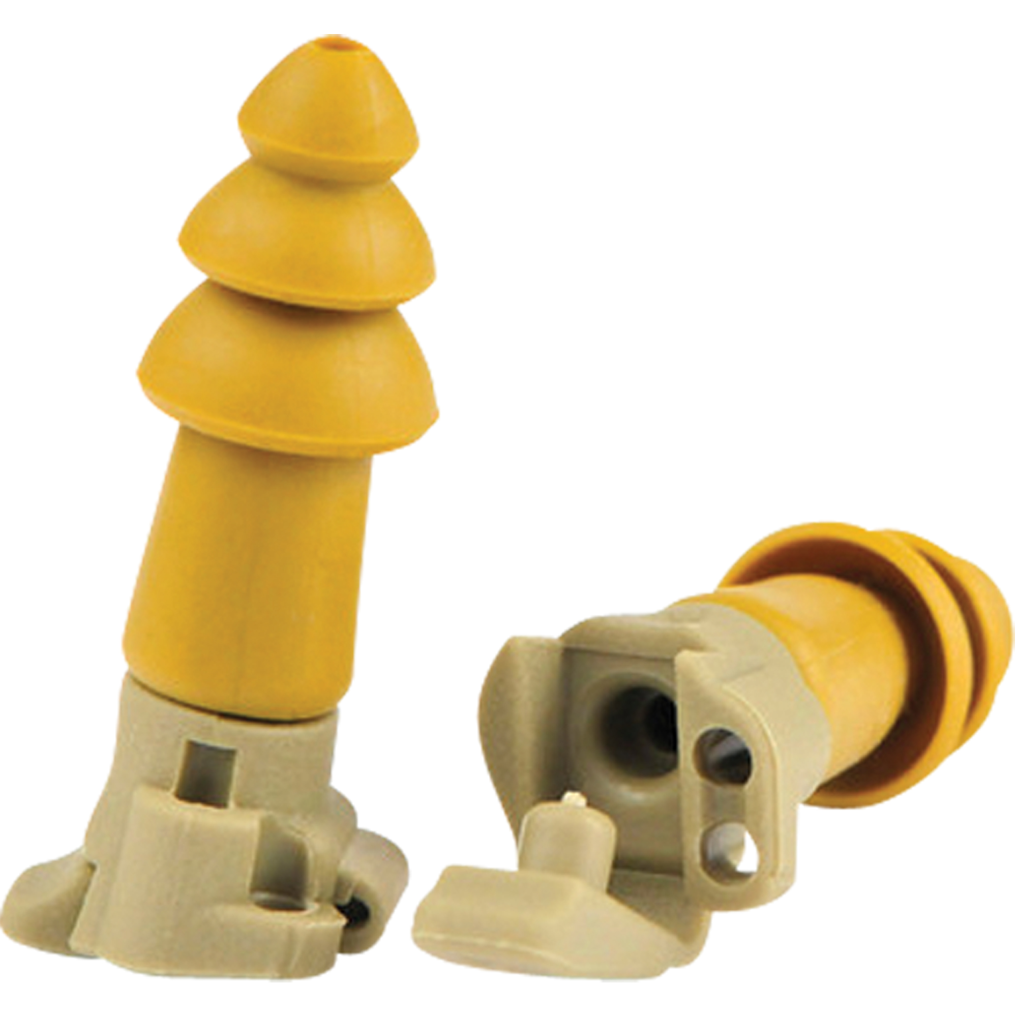 Bouchons d'oreilles BattlePlugsMD Impulse, Sans cordon, Paire - Boîtier en plastique, 24 dB NRR, Petit