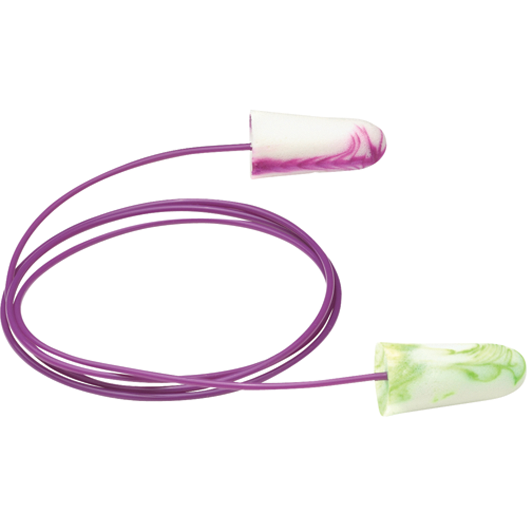 Bouchons d'oreilles en mousse SparkPlugsMD, Vrac - Boîte, Avec cordon