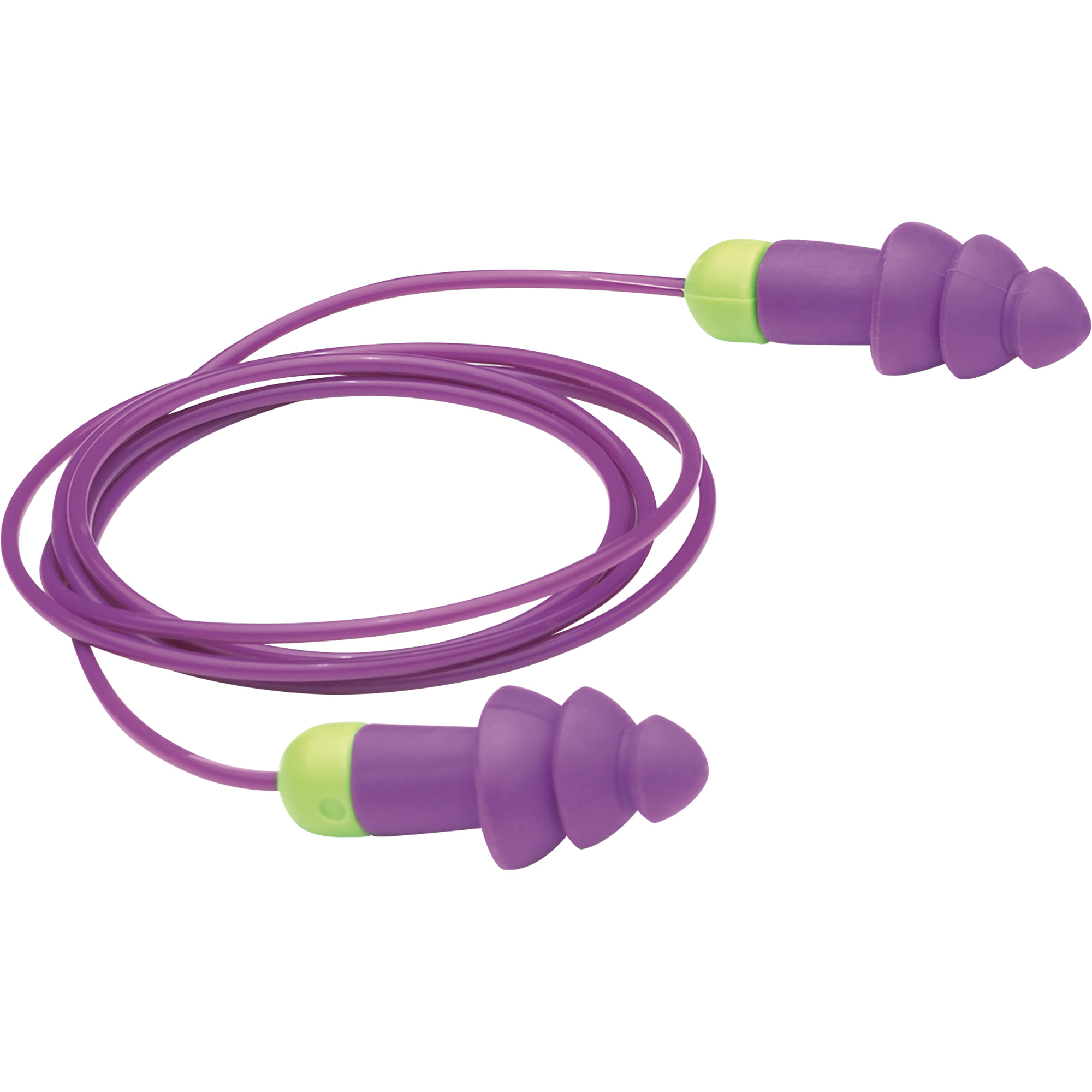 Bouchons d'oreilles réutilisables RocketsMD, Avec cordon, Vrac - Sac en poly, 27 dB NRR, Taille unique