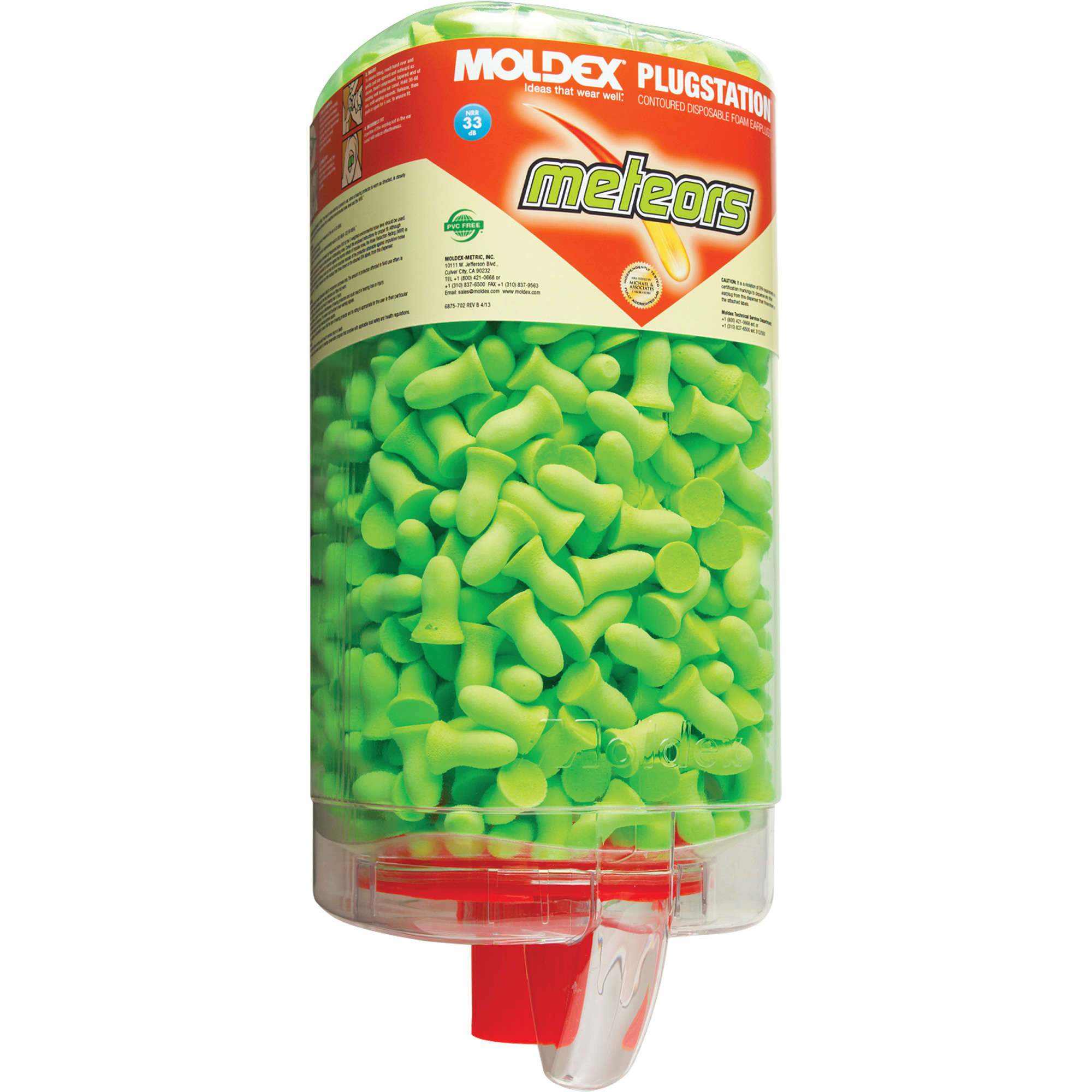 Distributeurs de bouchons d'oreilles PlugstationMD Meteors MD