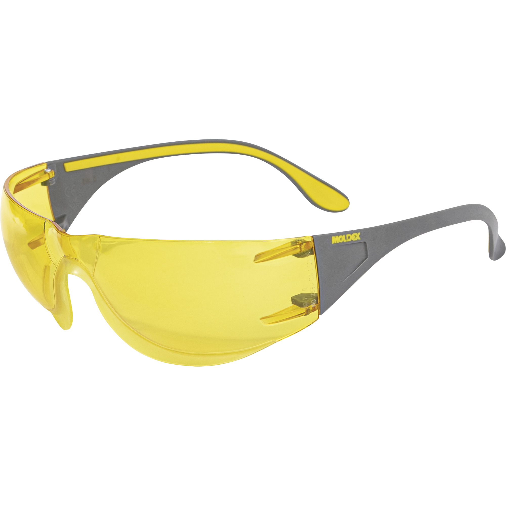 Lunettes de sécurité Adapt, Lentille Ambrée, Antibuée/Anti-égratignures, ANSI Z87+/Répond ou surpasse la norme CSA Z94.3