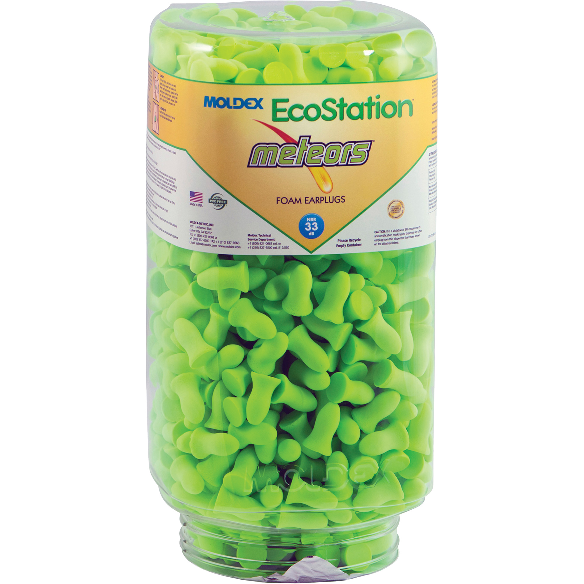 Recharge de bouchons d'oreilles MeteorsMD pour EcoStationMC, Vrac - Contenant