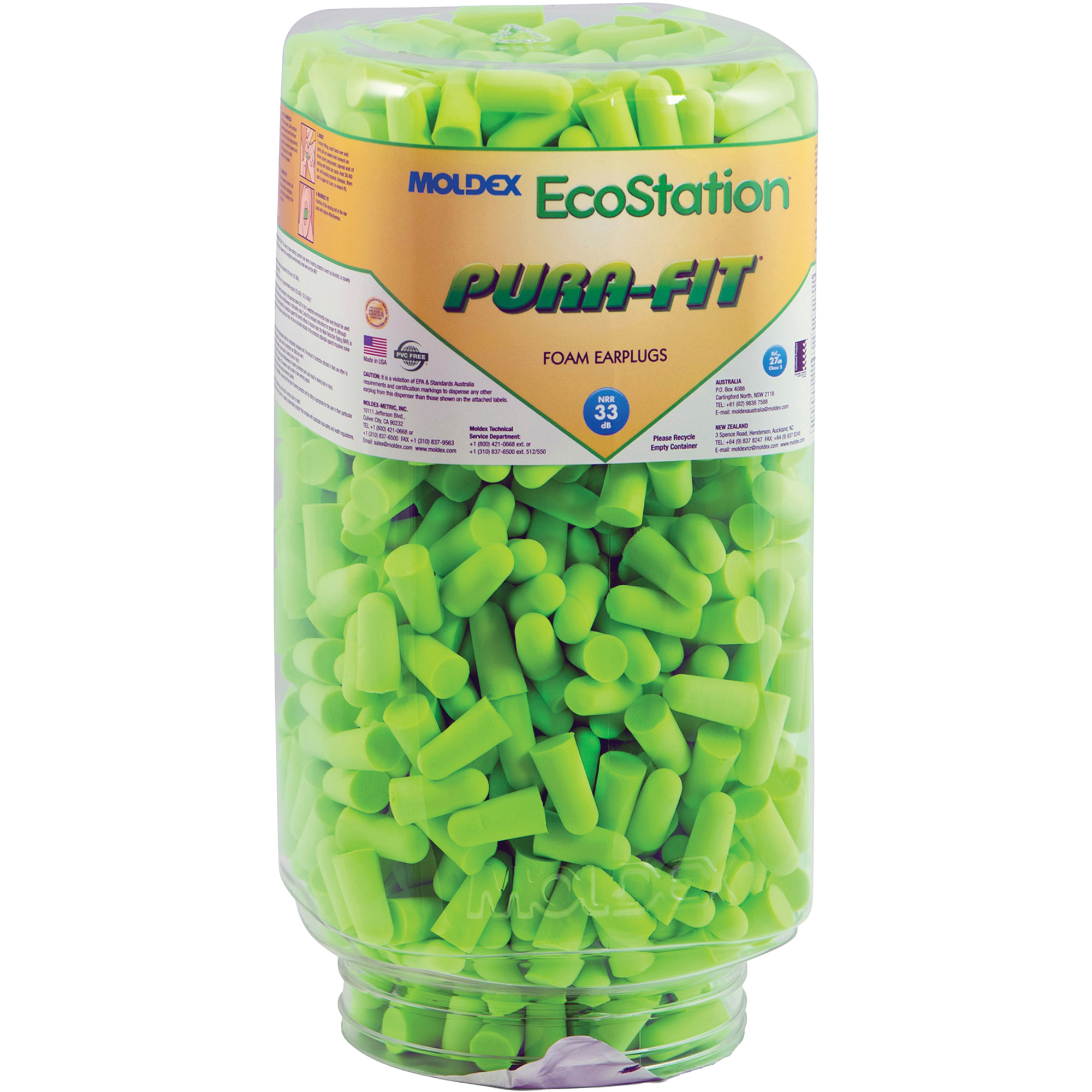 Recharge de bouchons d'oreilles Pura-FitMD pour EcoStationMC, Vrac - Contenant