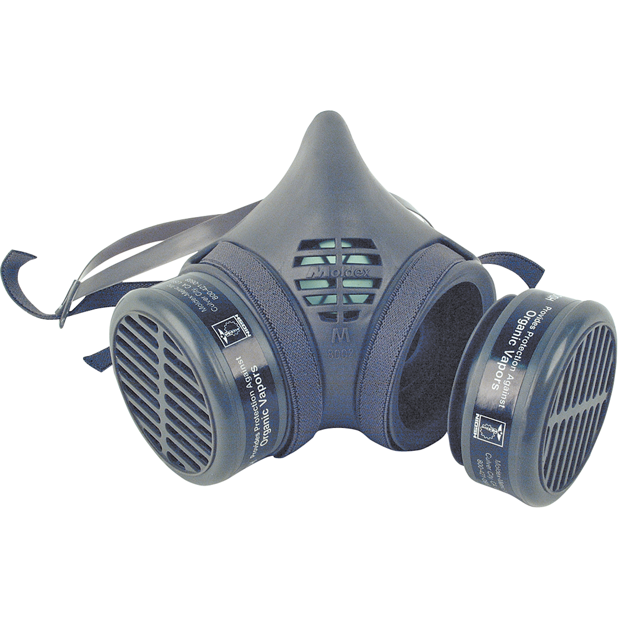 Respirateur à demi-masque assemblé de la série 8000, Élastomère/Thermoplastique, Grand