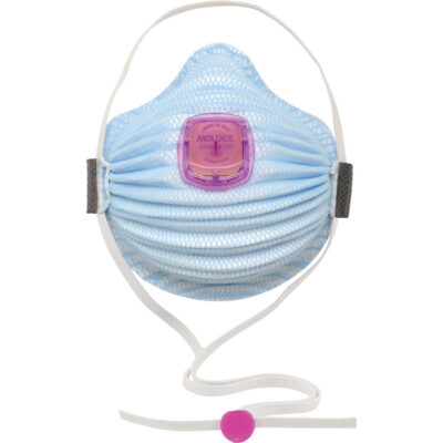 Respirateur de la série AirWaveMD 4400 avec Smartstrap et garniture d'étanchéité intégrale en mousse, P100, Certifié NIOSH, Moyen/grand