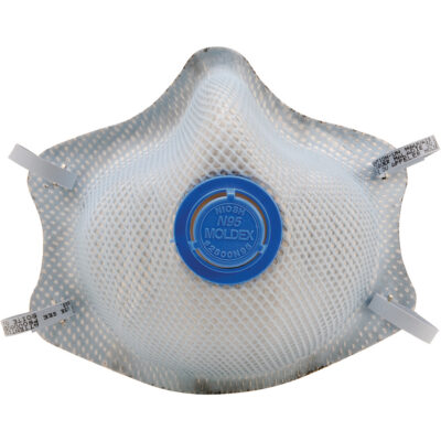 Respirateurs contre les particules 2500, N95, Certifié NIOSH, Grand/Moyen