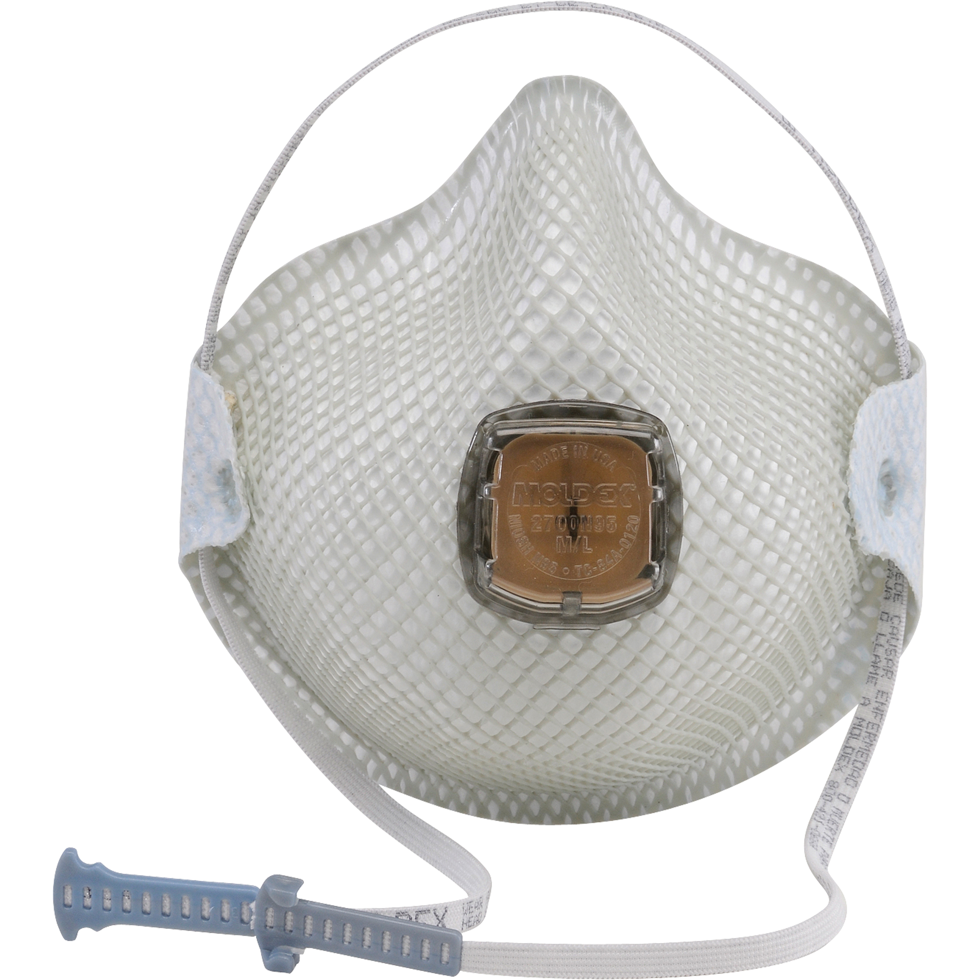 Respirateurs contre les particules 2700, N95, Certifié NIOSH, Grand/Moyen