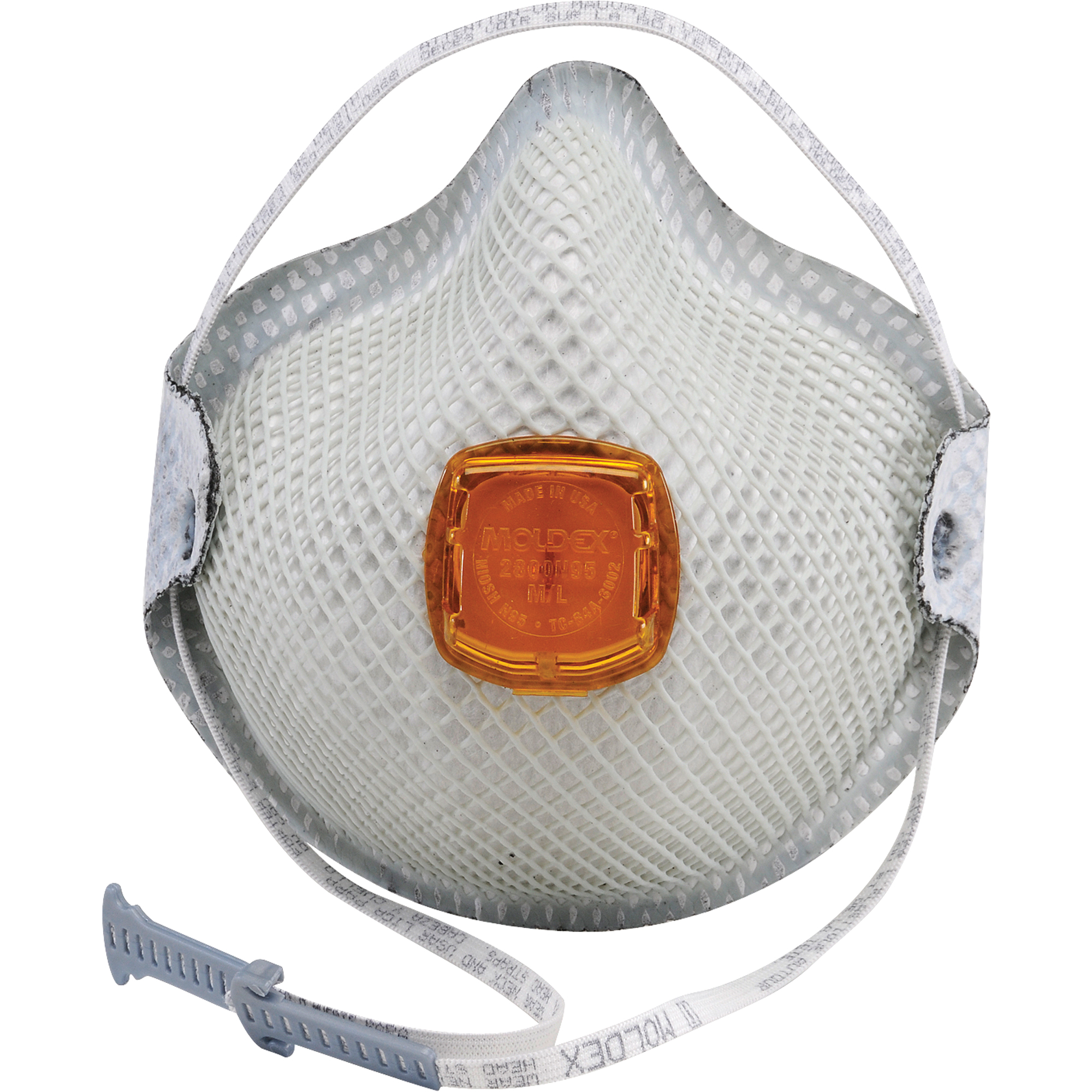 Respirateurs contre les particules 2800, N95, Certifié NIOSH, Grand/Moyen