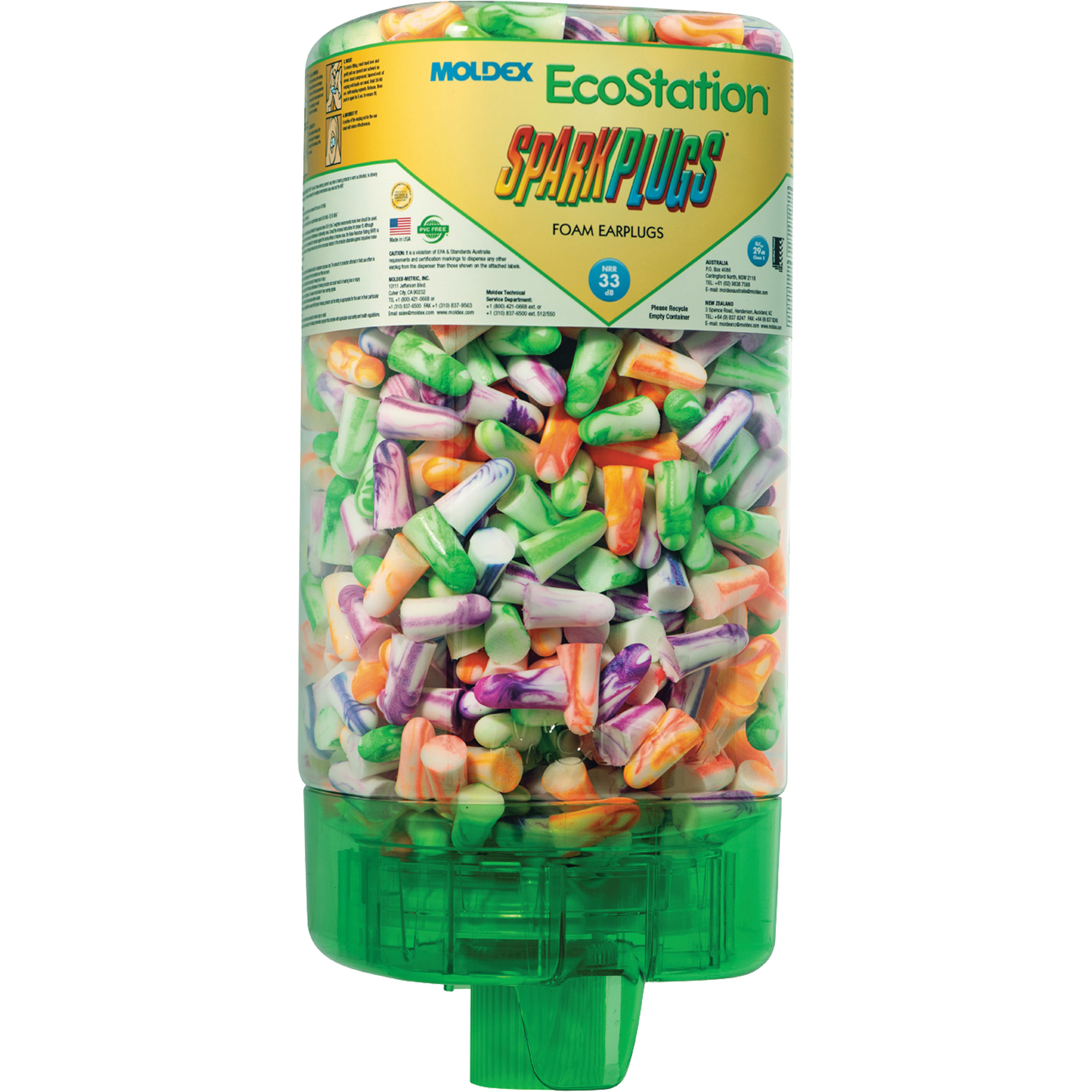 Trousse de démarrage de distributeur de bouchons d'oreilles EcoStationMC SparkPlugsMD