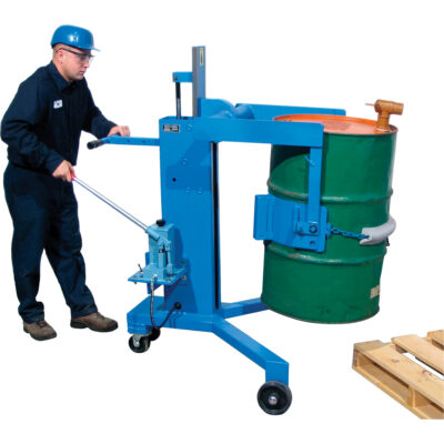 Basculeur - palettiseurs pour barils, 55 gal. US (45 gal. imp.)