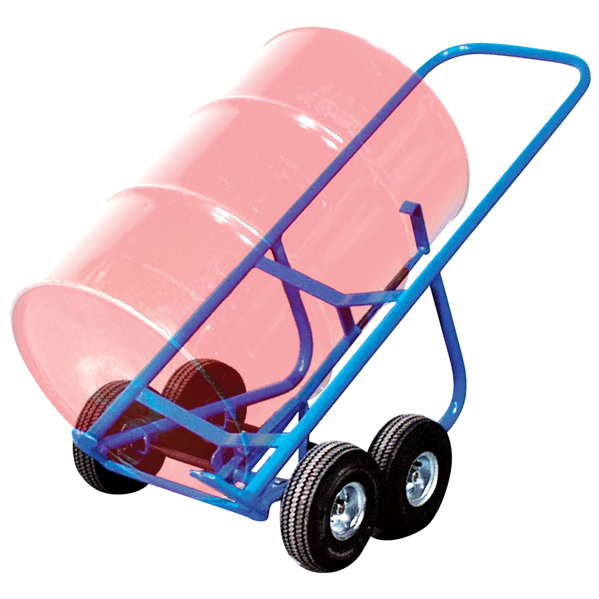 Diable à barils pour terrain accidenté, Fabriqué en Acier, 30 - 85 gal. US (25 - 70,8 gal. imp.)