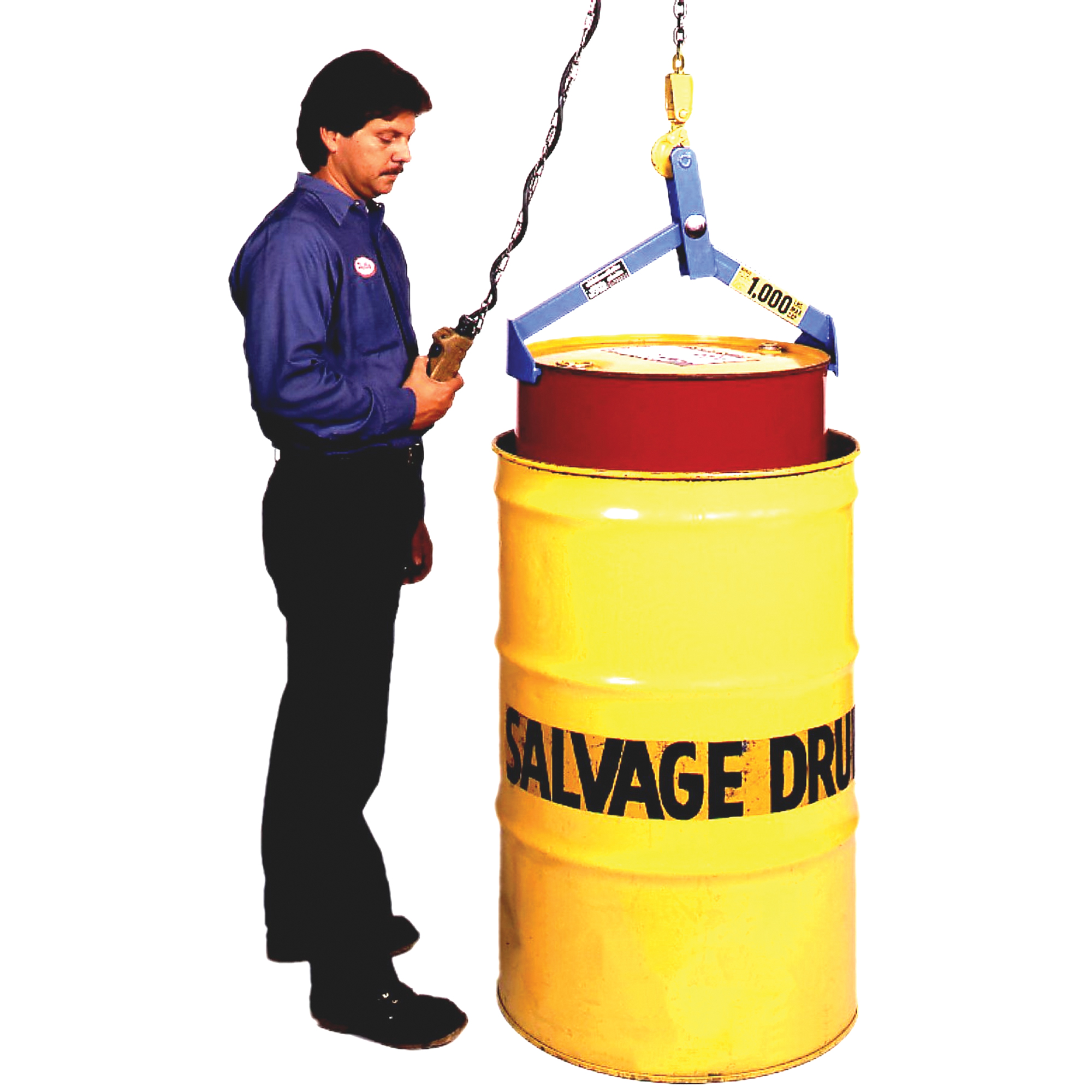 Leveur de baril et Overpack, 55 - 85 gal. US (45 - 70 gal. imp.), Cap. 1000 lb/454 kg – Image 2