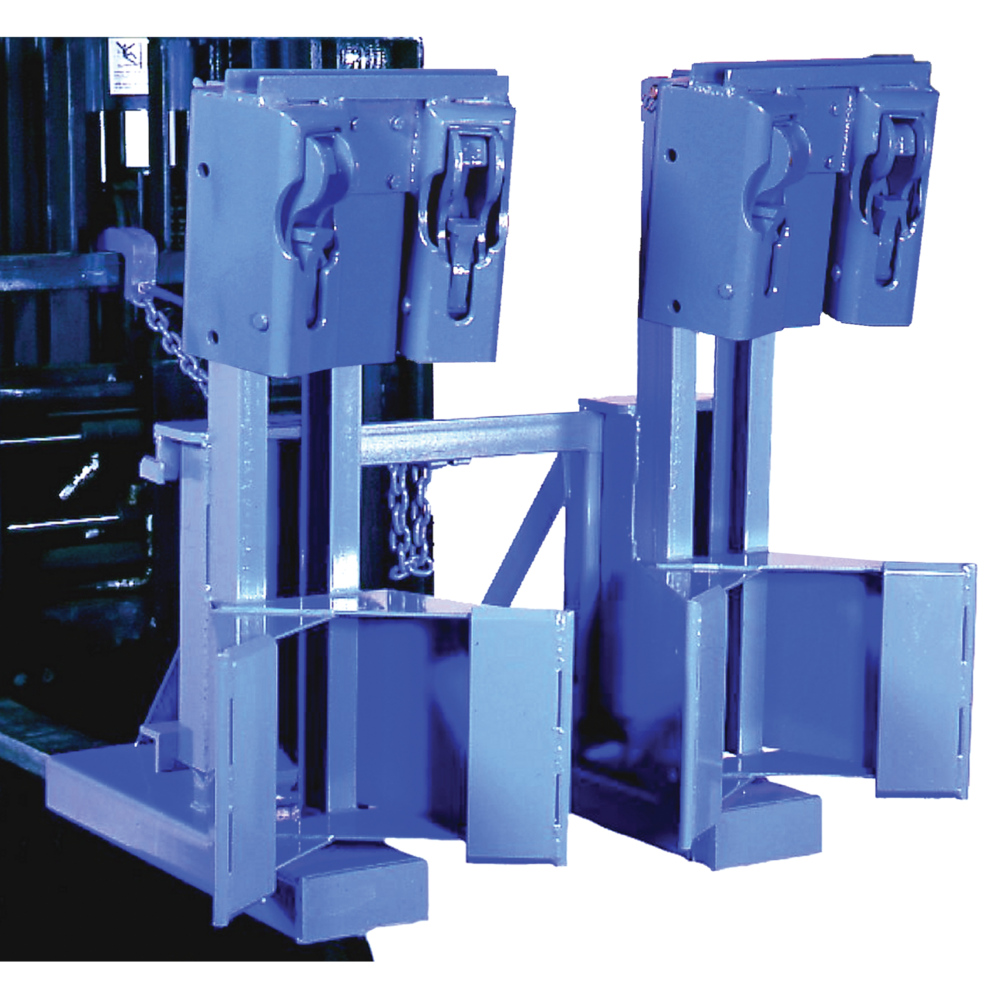 Manipulateur de barils MORSPEED 1500MC pour chariot élévateur, Pour 30 - 85 gal. US (25 - 70 gal. imp.)