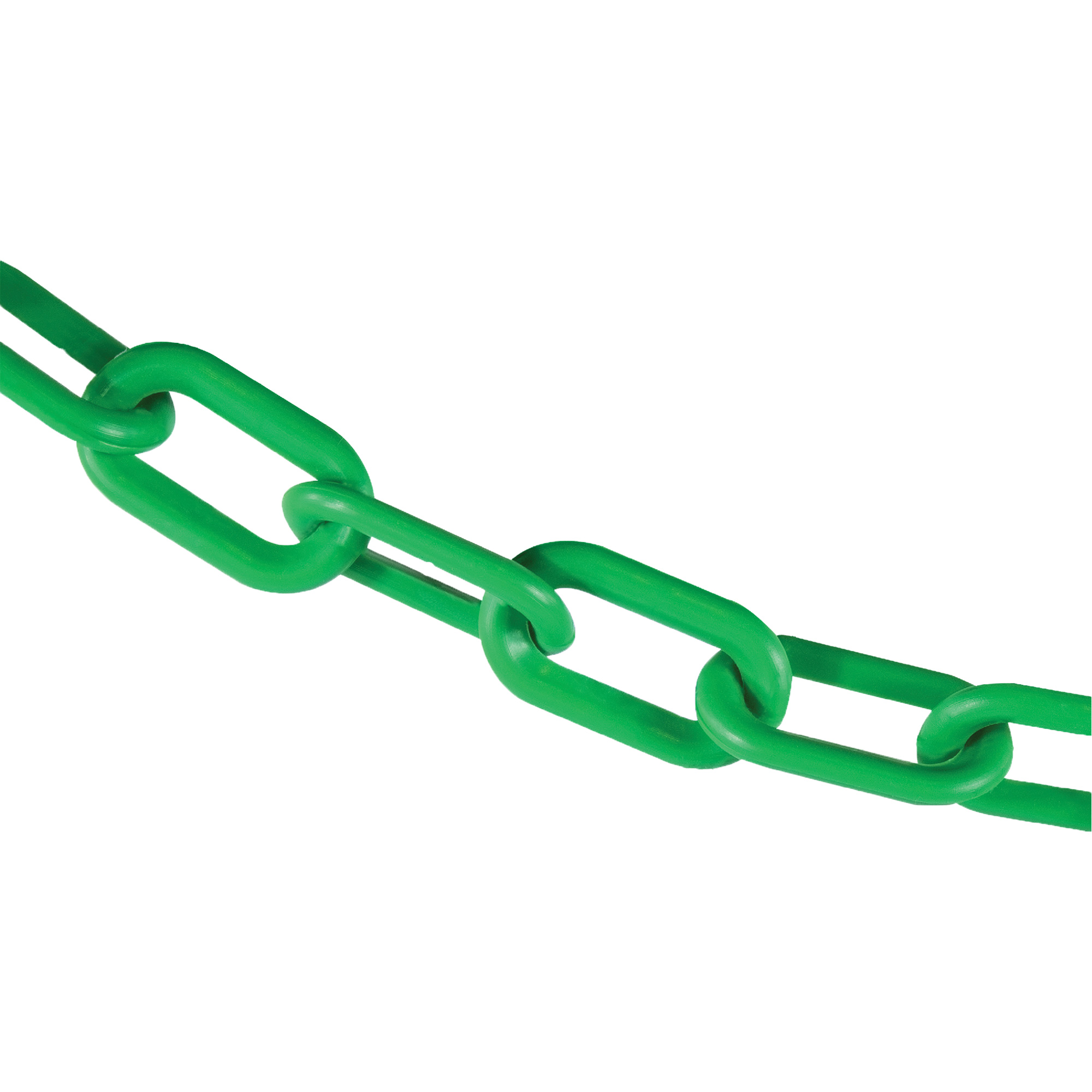 Chaîne de barrière en plastique, Vert