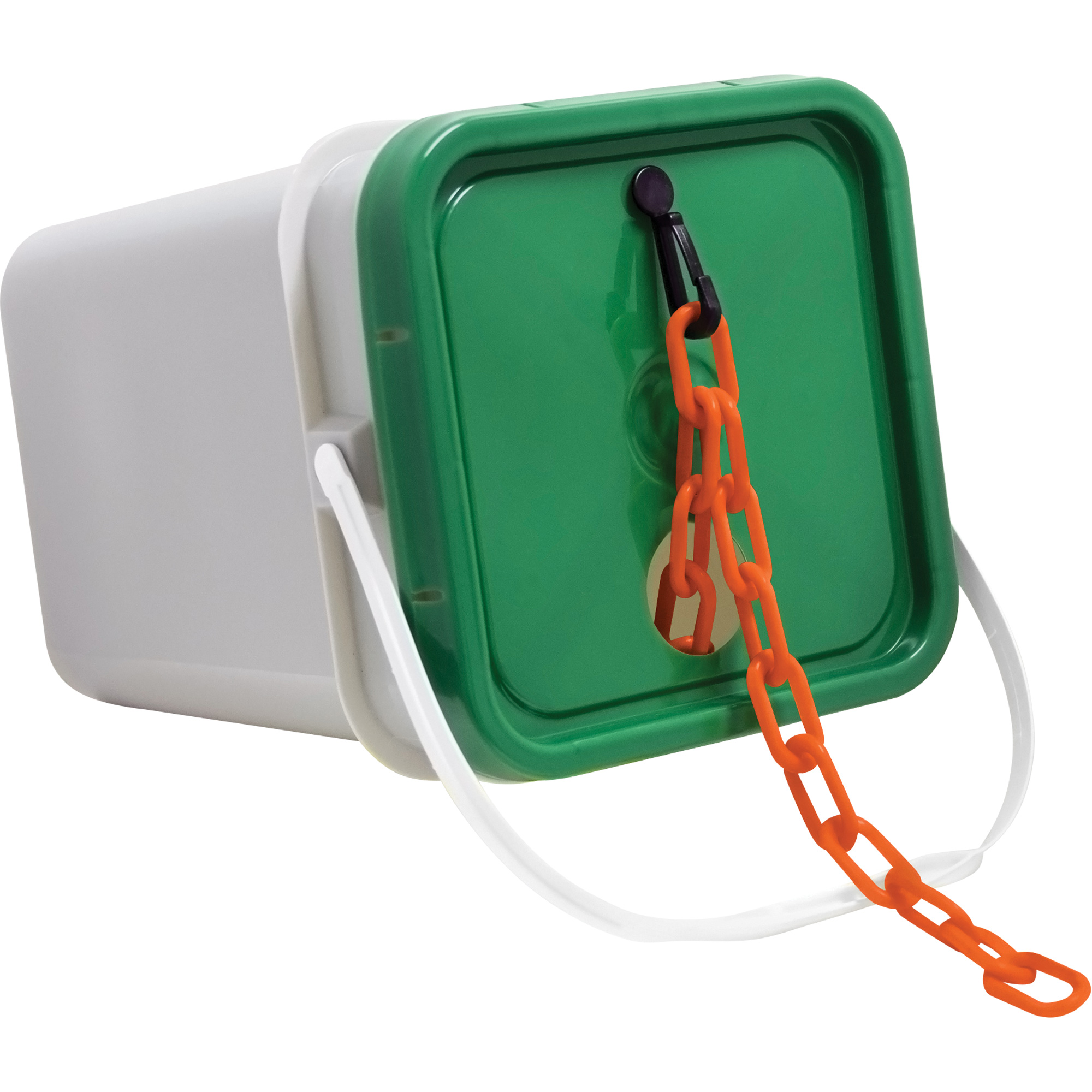 Chaîne de sécurité en plastique, Orange