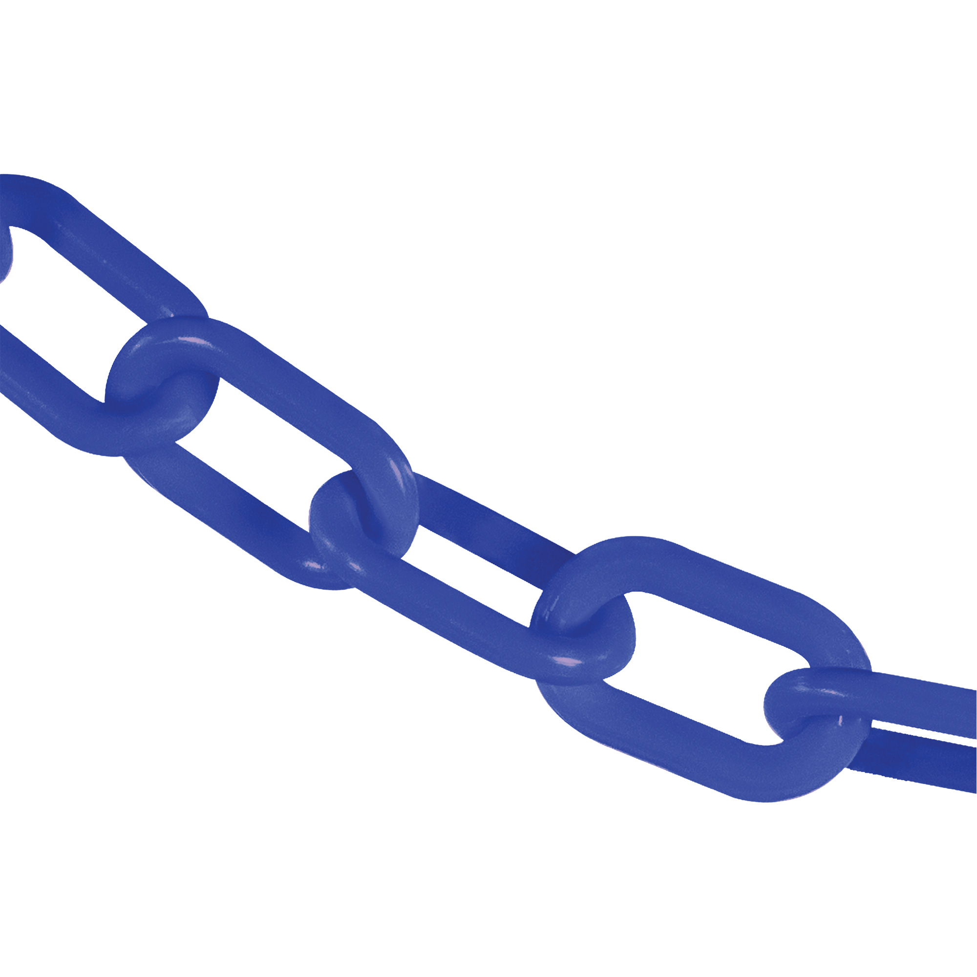 Chaîne de sécurité en plastique robuste, Bleu