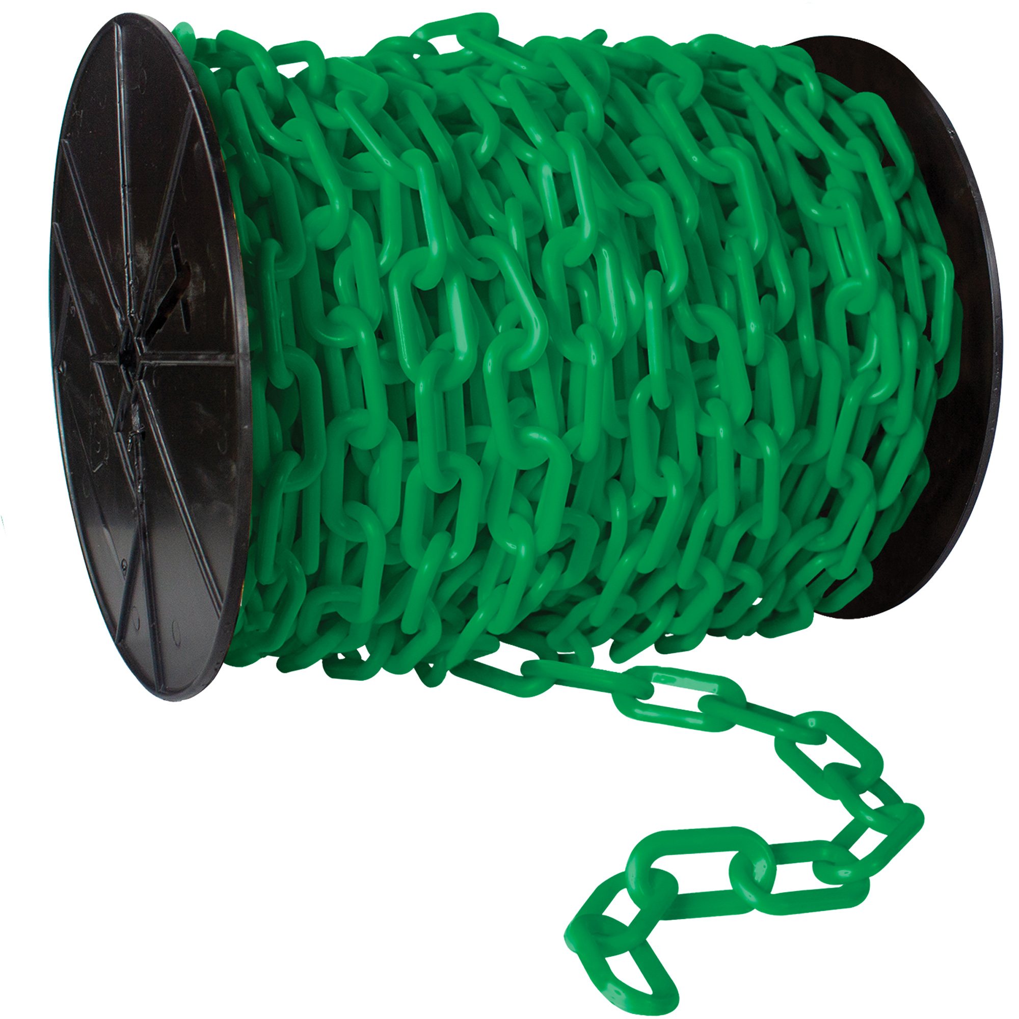 Chaîne de sécurité en plastique robuste, Jaune