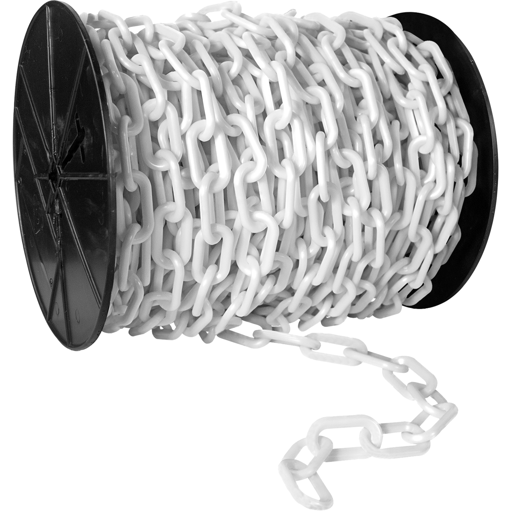 Chaîne de sécurité en plastique robuste, Orange