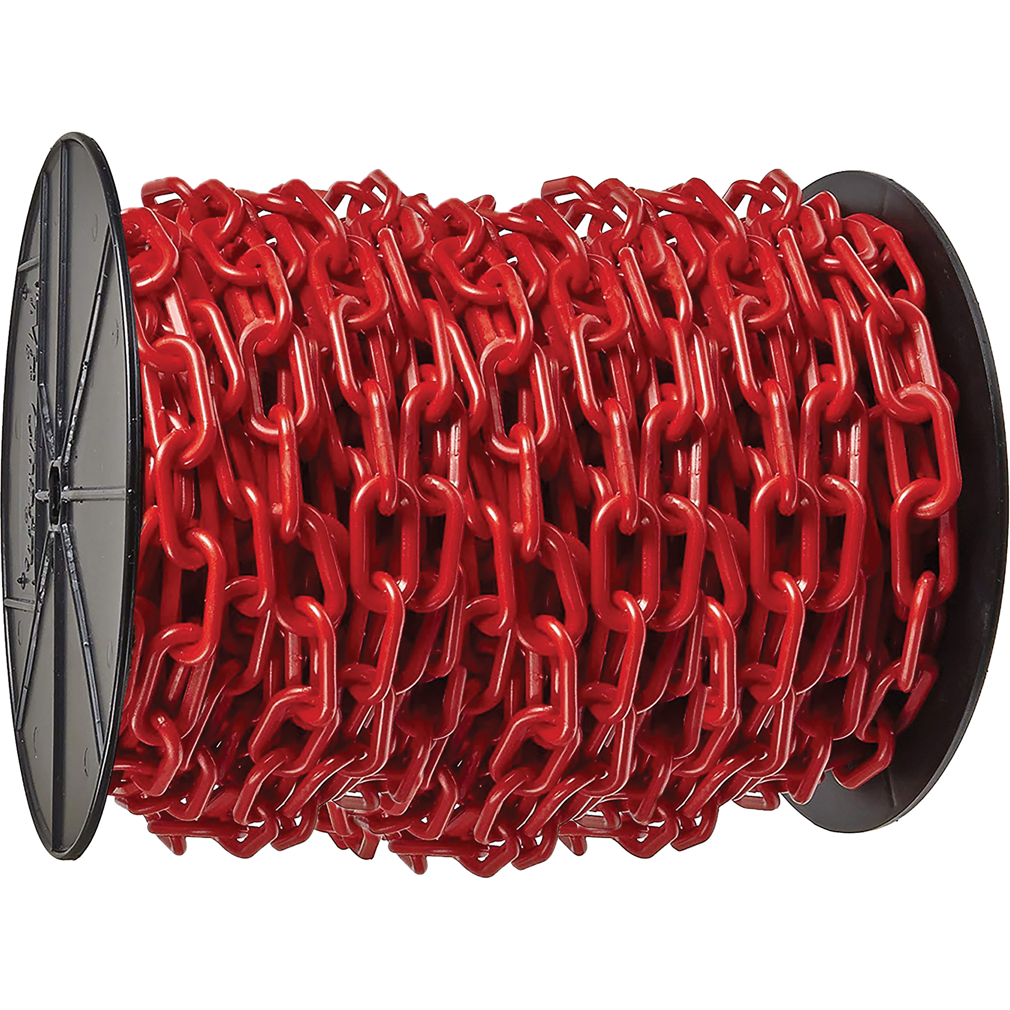 Chaîne de sécurité en plastique robuste, Rouge
