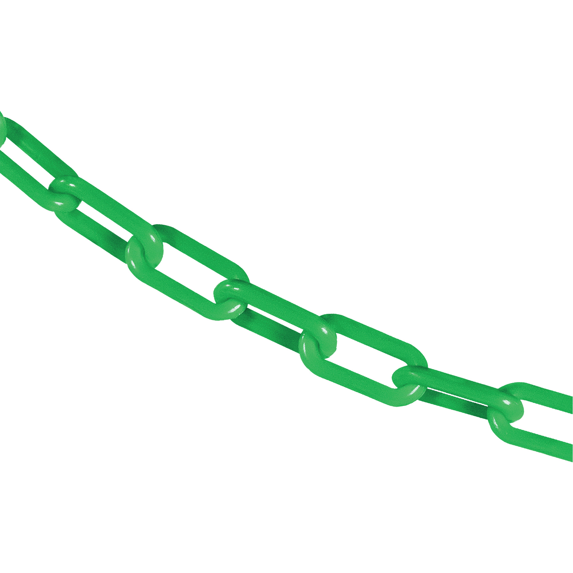 Chaîne de sécurité en plastique, Vert