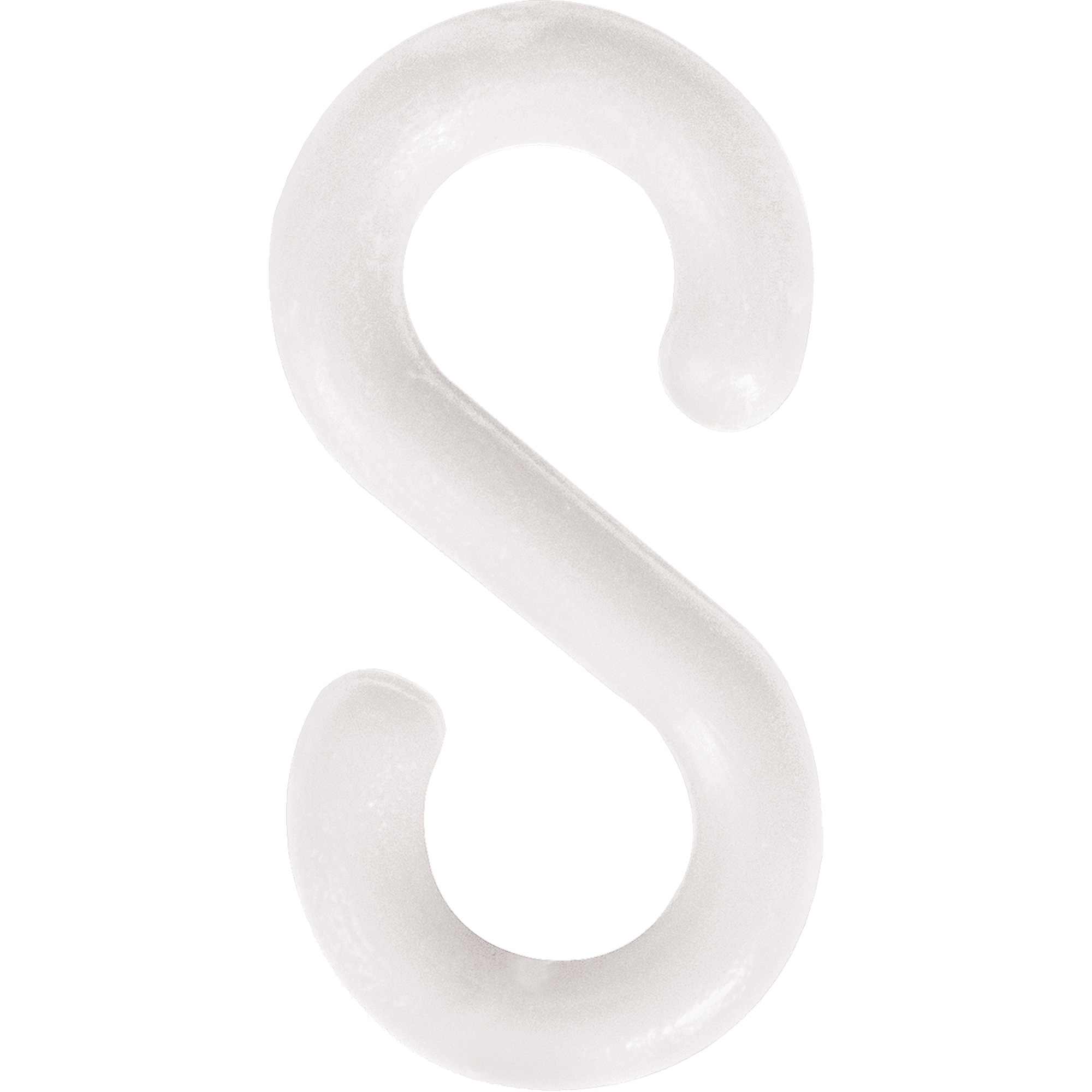 Crochet en S, Plastique