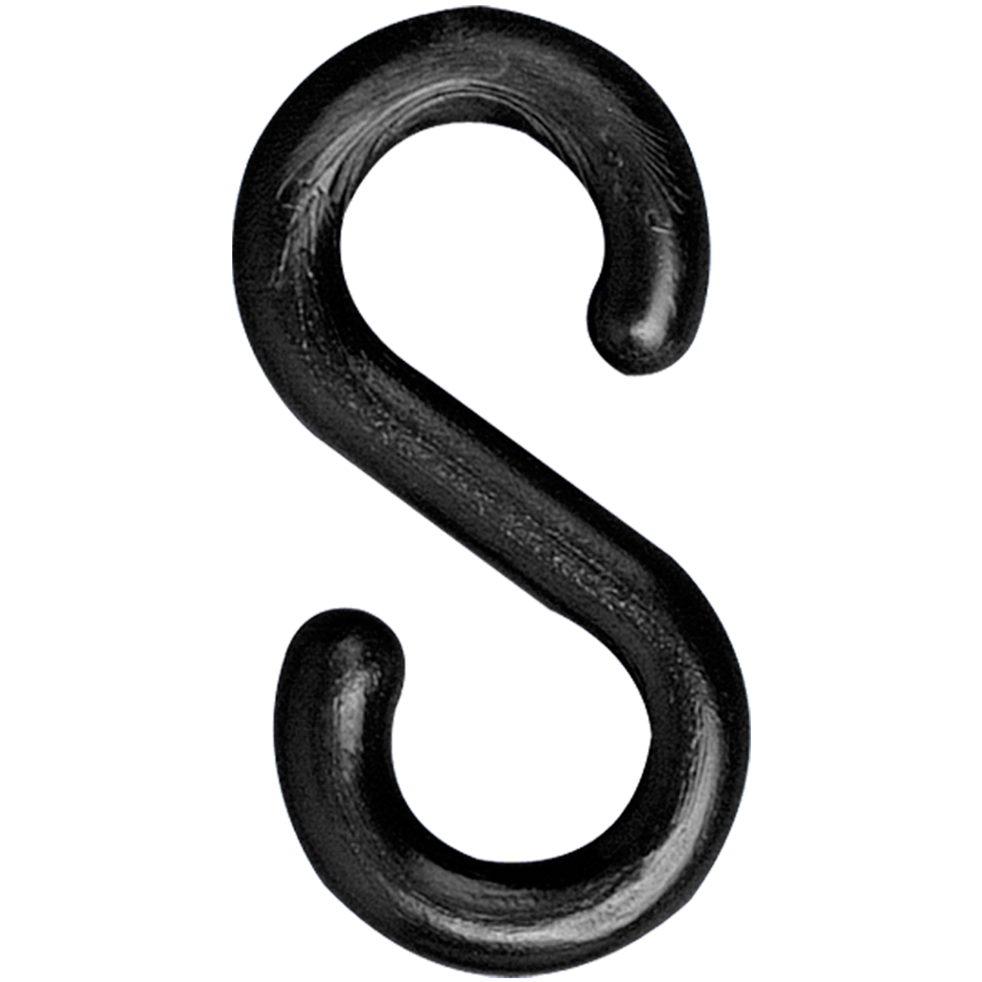 Crochet en S, Plastique