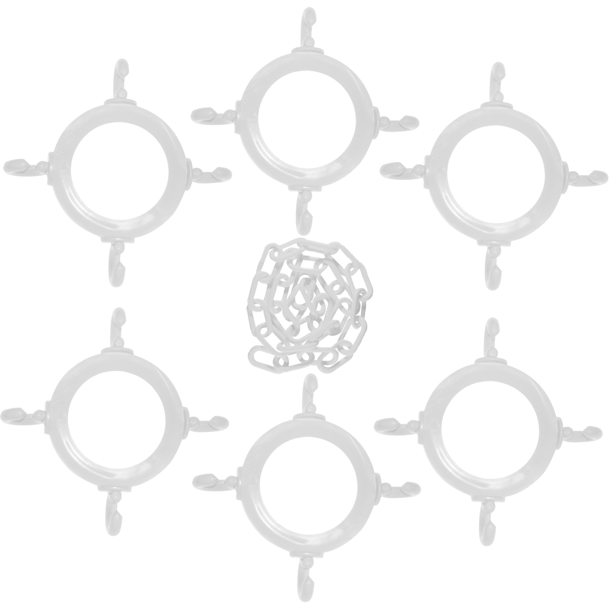 Ensemble de connecteurs de chaîne pour cônes