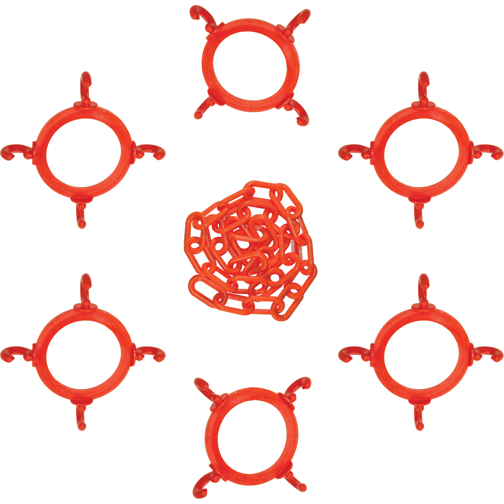 Ensemble de connecteurs de chaîne pour cônes