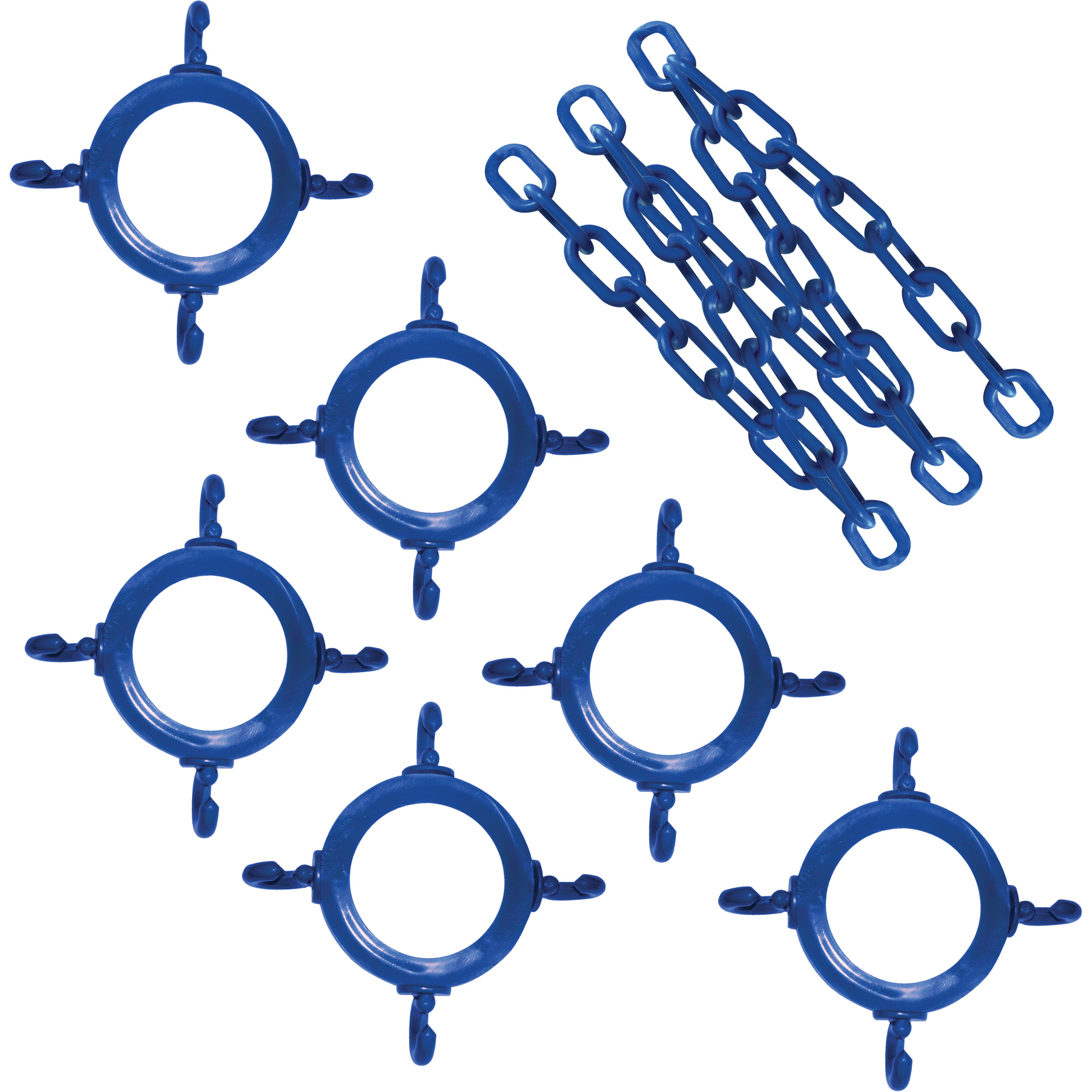 Ensemble de connecteurs de chaîne pour cônes