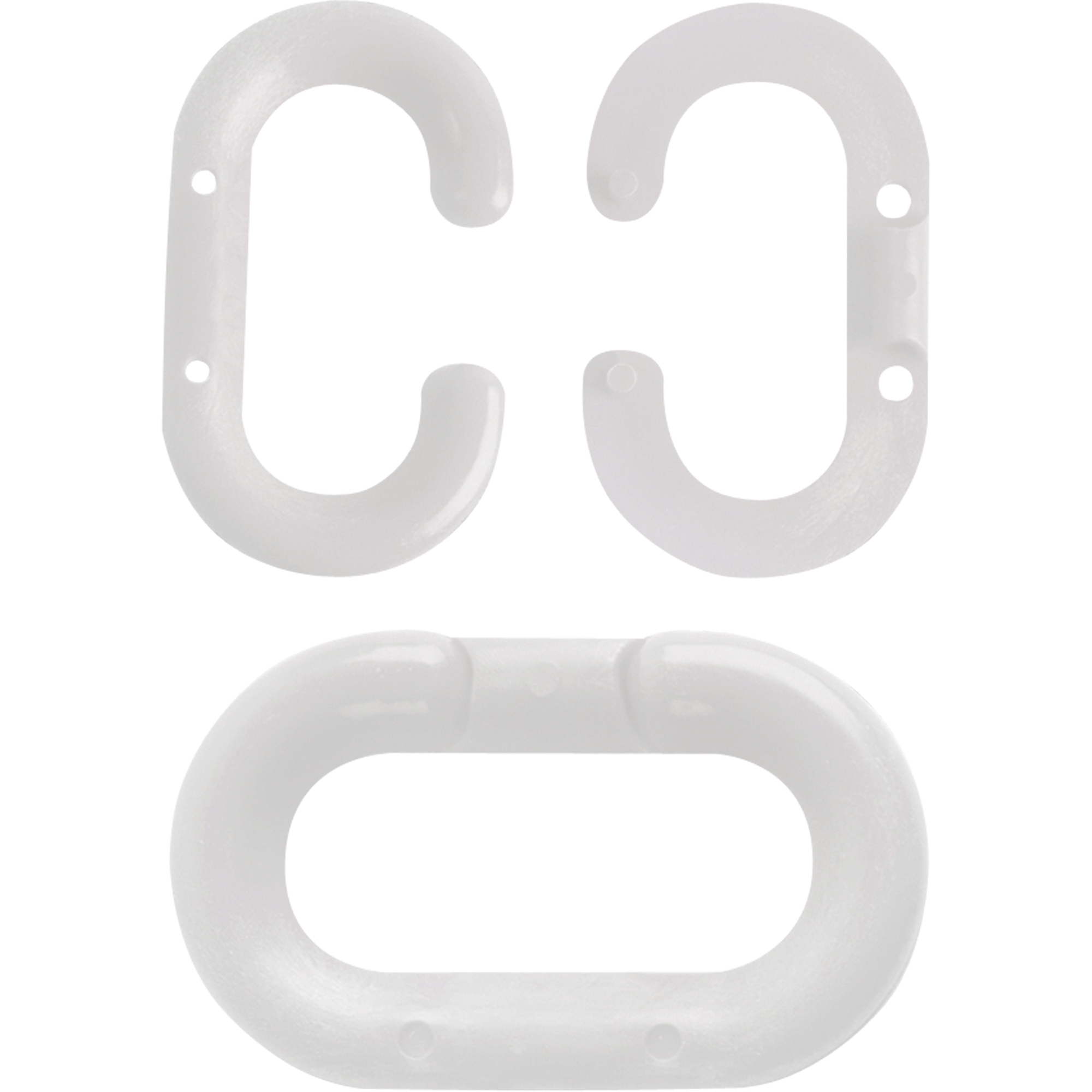 Maillon de connexion, Plastique