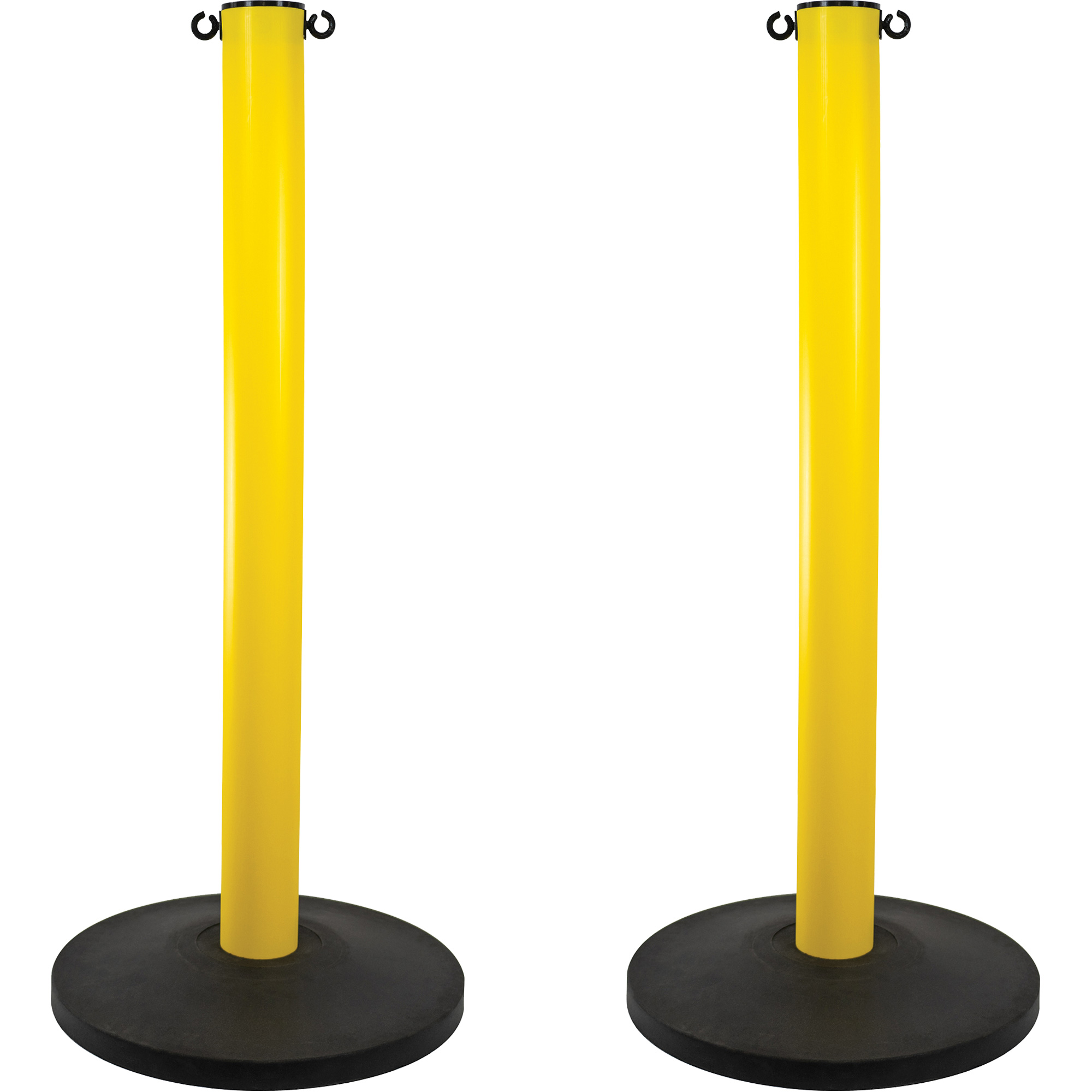 Montant industriel, Hauteur de 37", Jaune