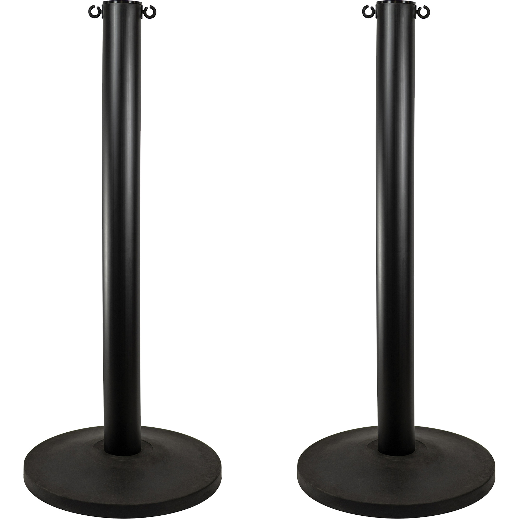 Montant industriel, Hauteur de 37", Noir