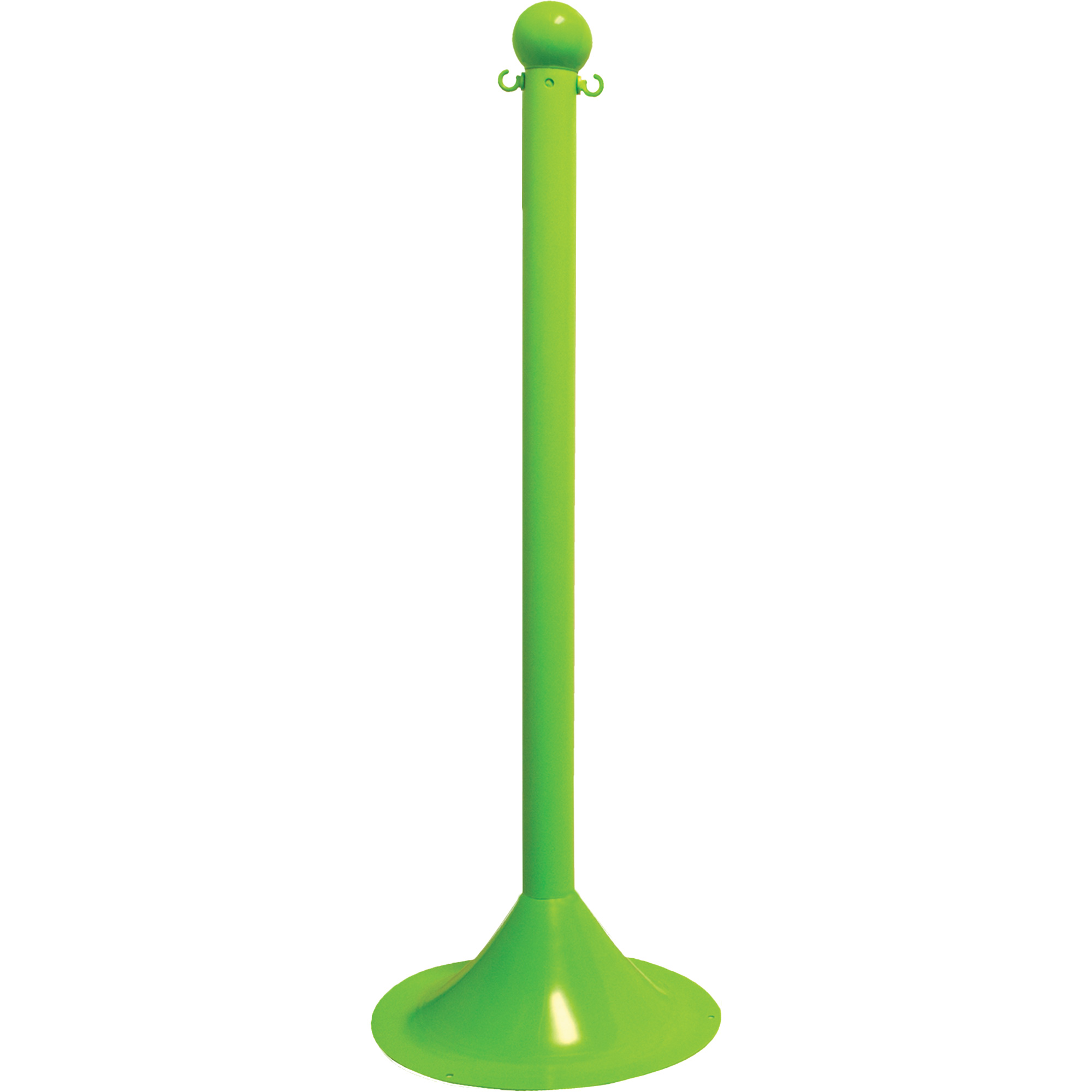 Poteau pour service intense, Hauteur de 40", Blanc