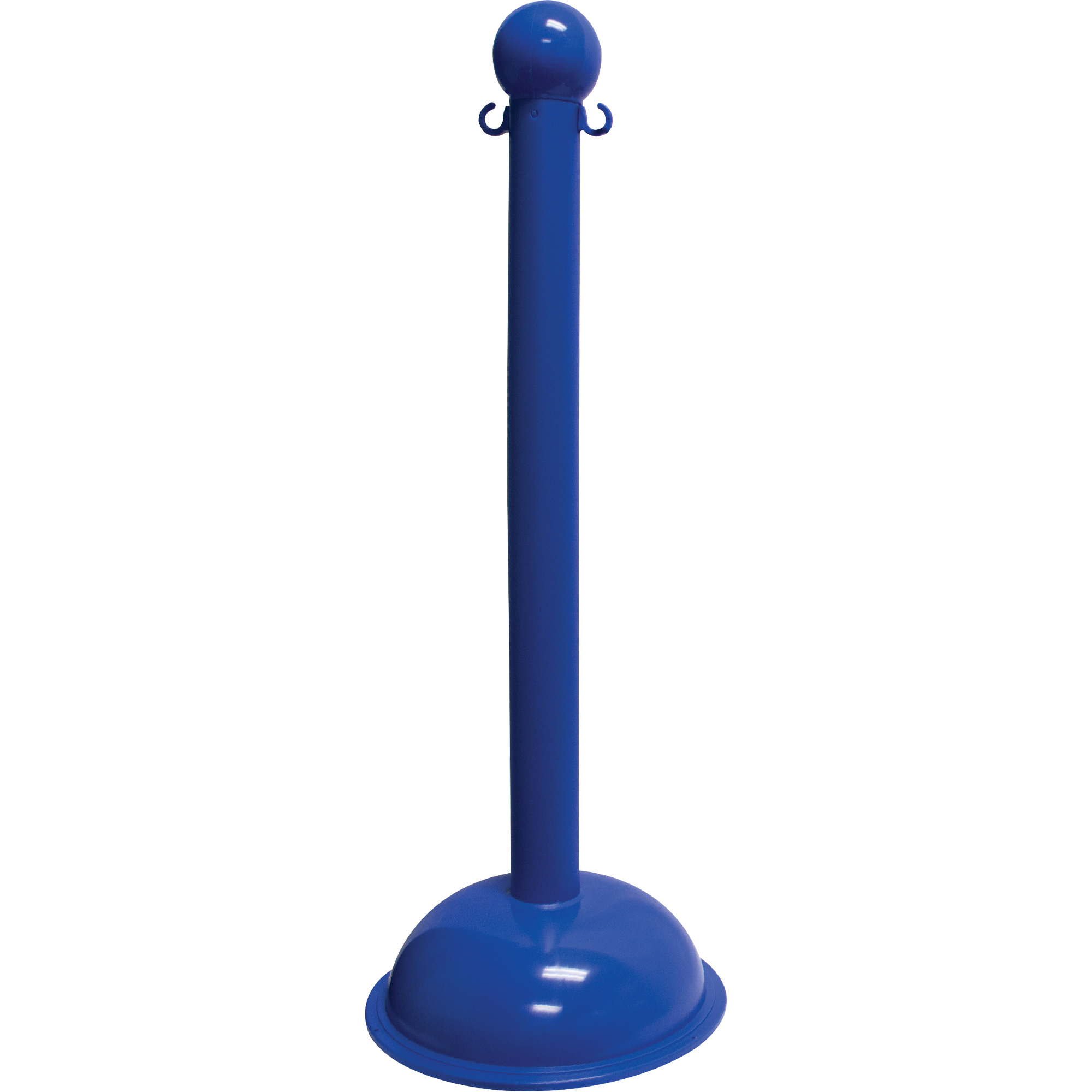 Poteau pour service intense, Hauteur de 40", Bleu