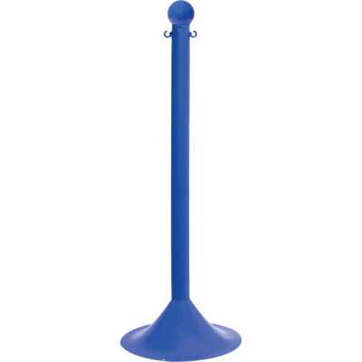 Poteau pour service léger, Hauteur de 41", Bleu