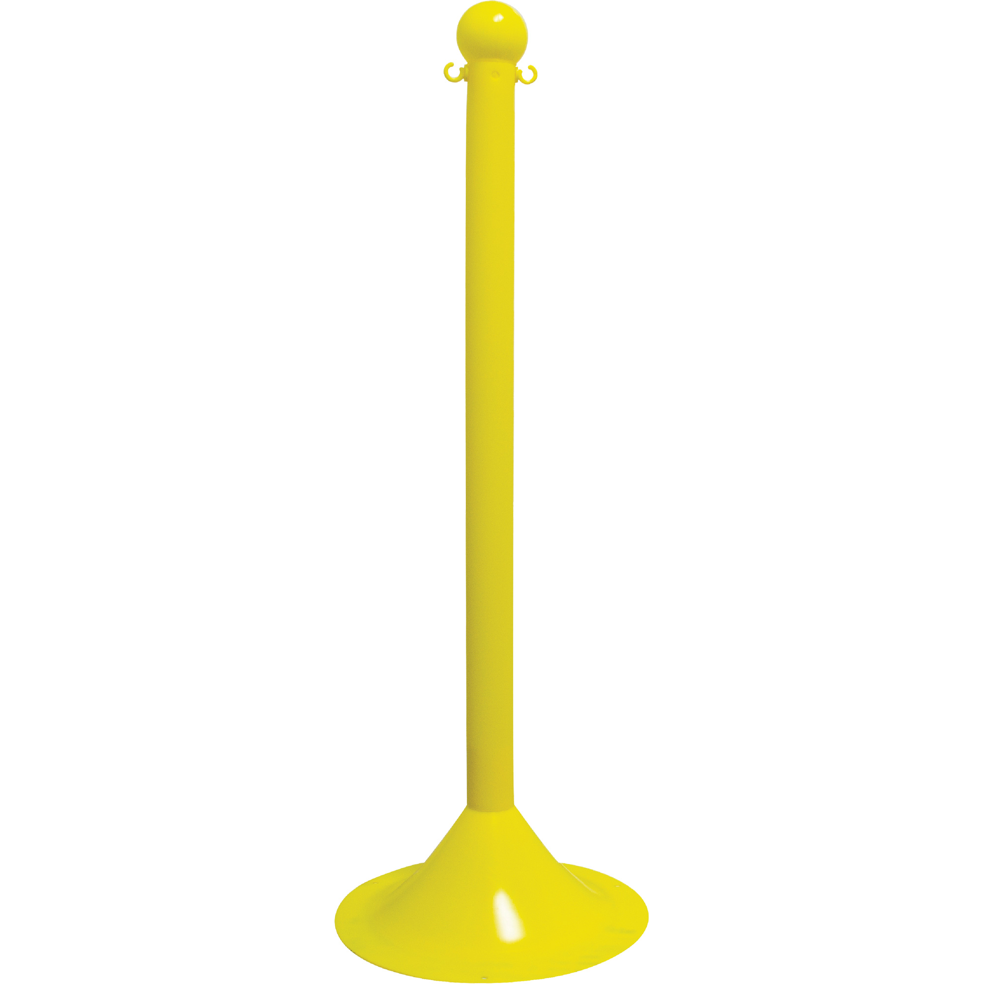 Poteau pour service léger, Hauteur de 41", Jaune