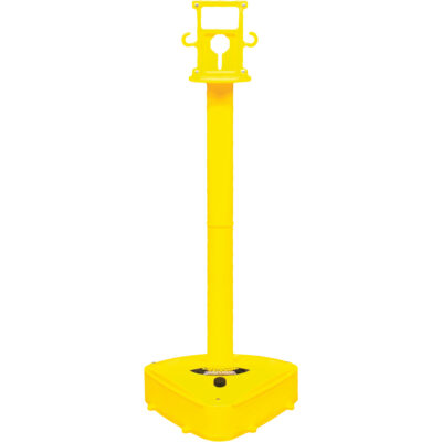 Poteau pour service lourd X-Treme, Hauteur de 46,5", Jaune